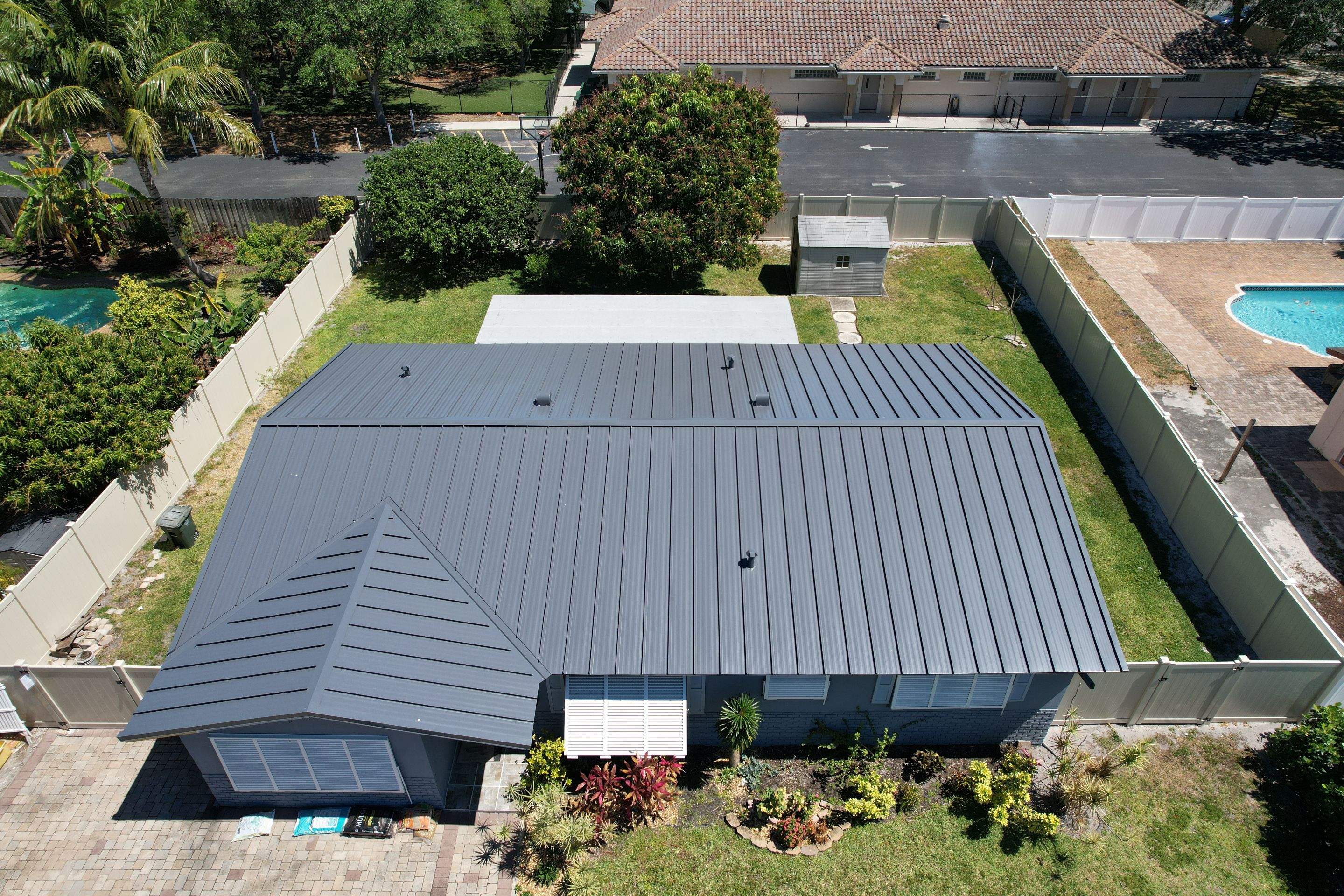 Metal  Roof using Polyglass XFR by Roofing Recovery