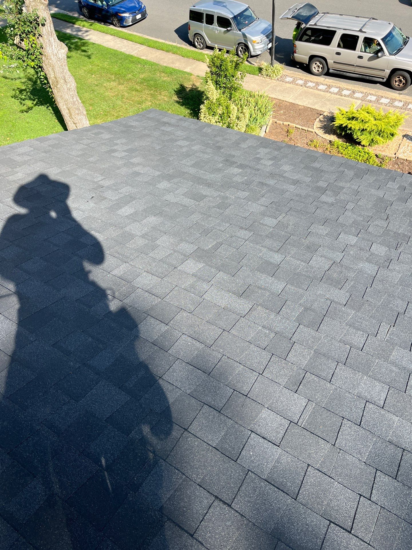 Burke: Residential Roof Installation with CertainTeed Landmark Pro Designer Shingles in Max Def Charcoal Black by RM Banning, Inc.