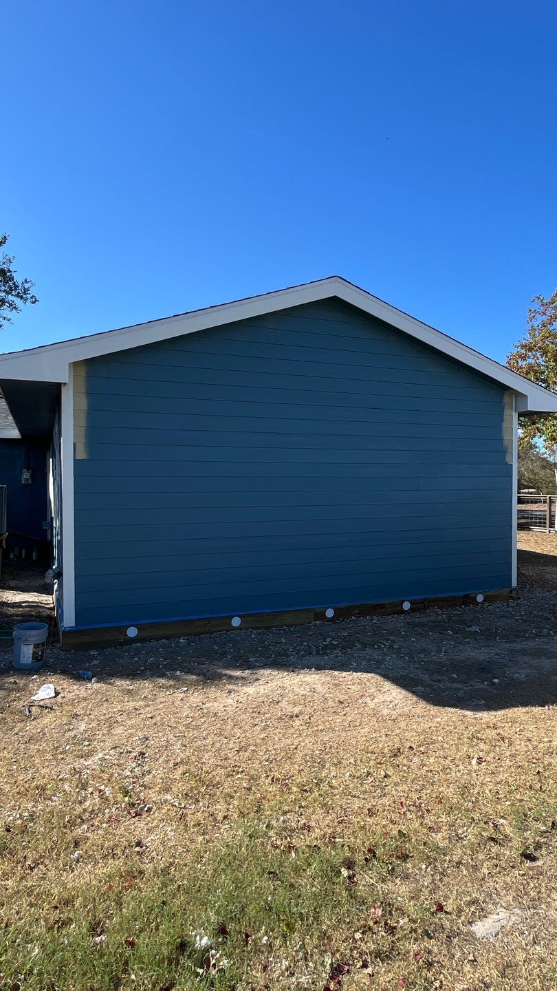 Customized Cabin by Bayfront Roofing and Construction