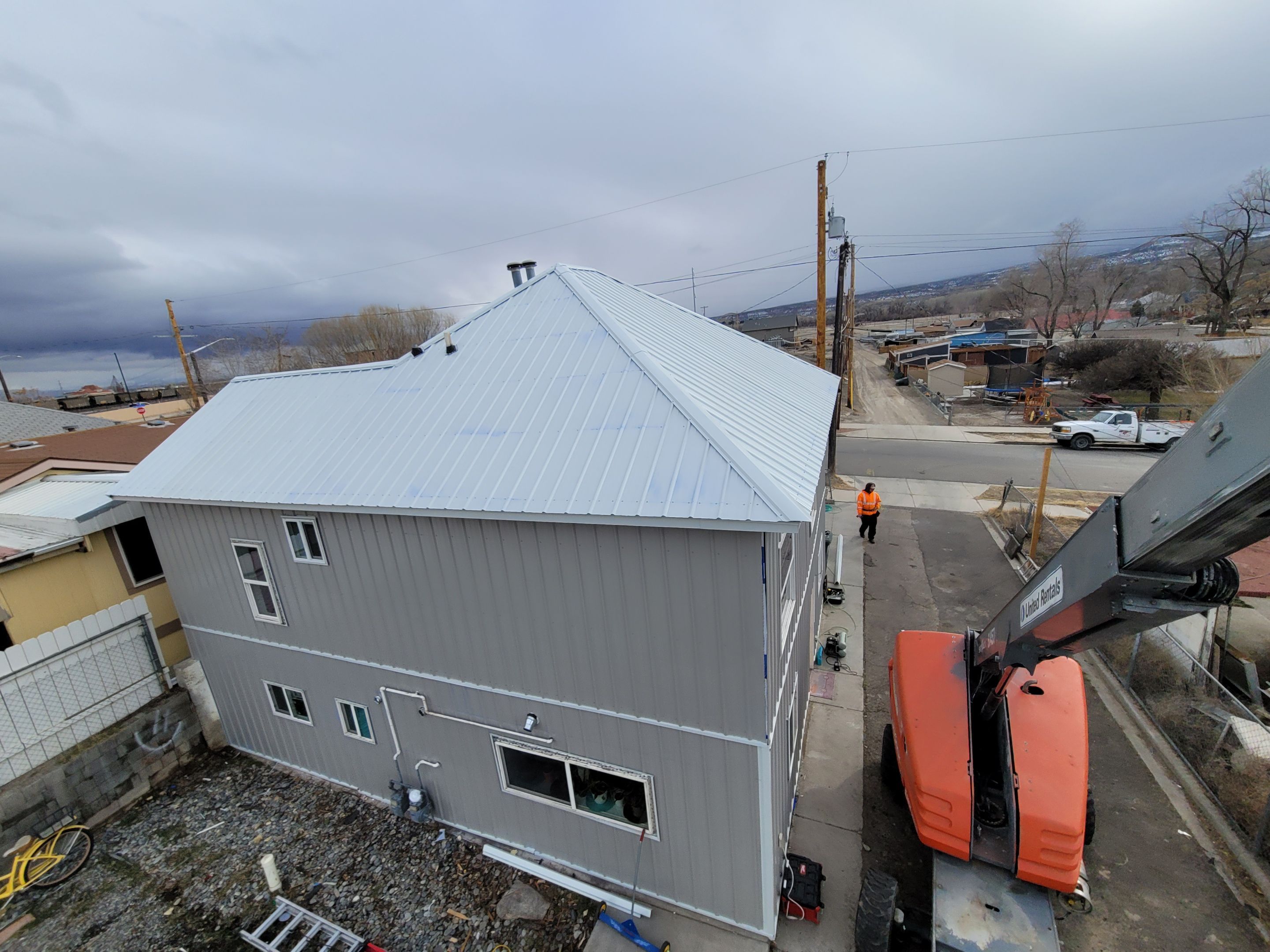 Residential Roofing Installation using Delta Metals by Bros Roofing