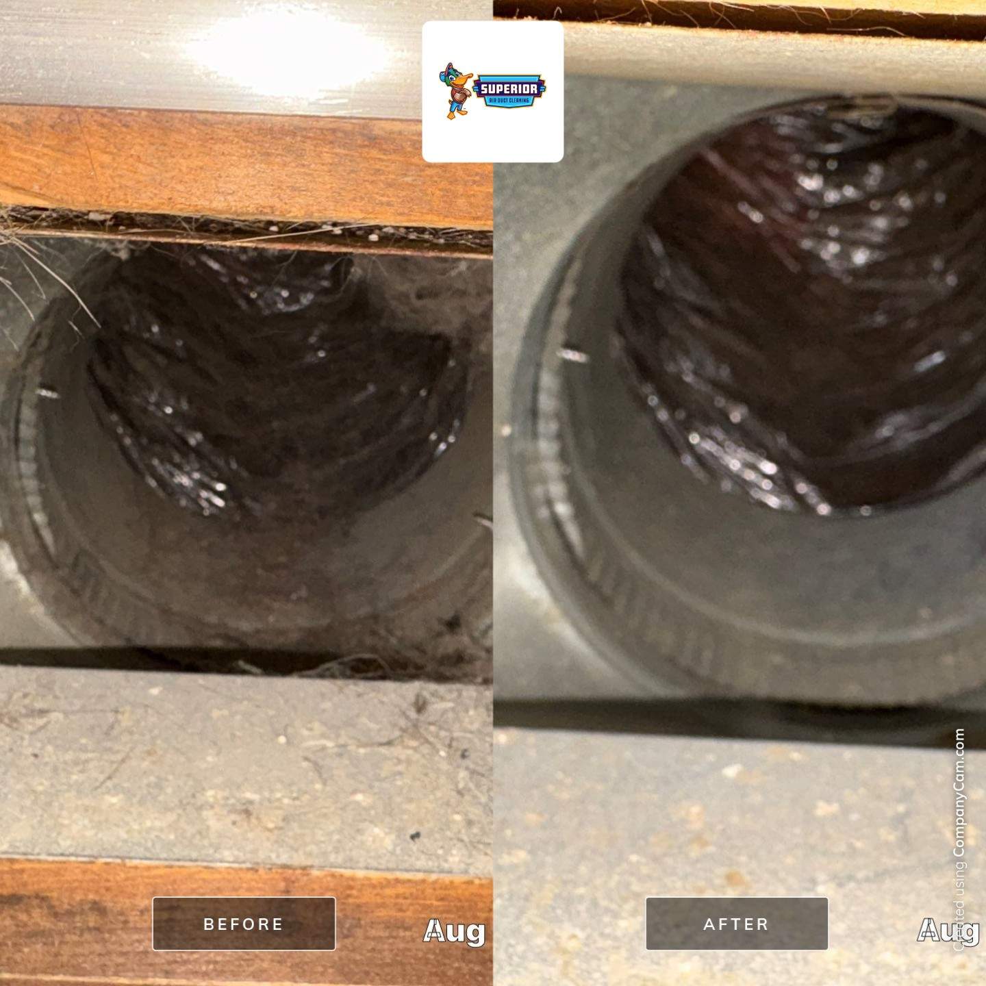 Air Duct Cleaning With a Vacuum Truck in Ellwood City, PA by Superior Air Duct Cleaning