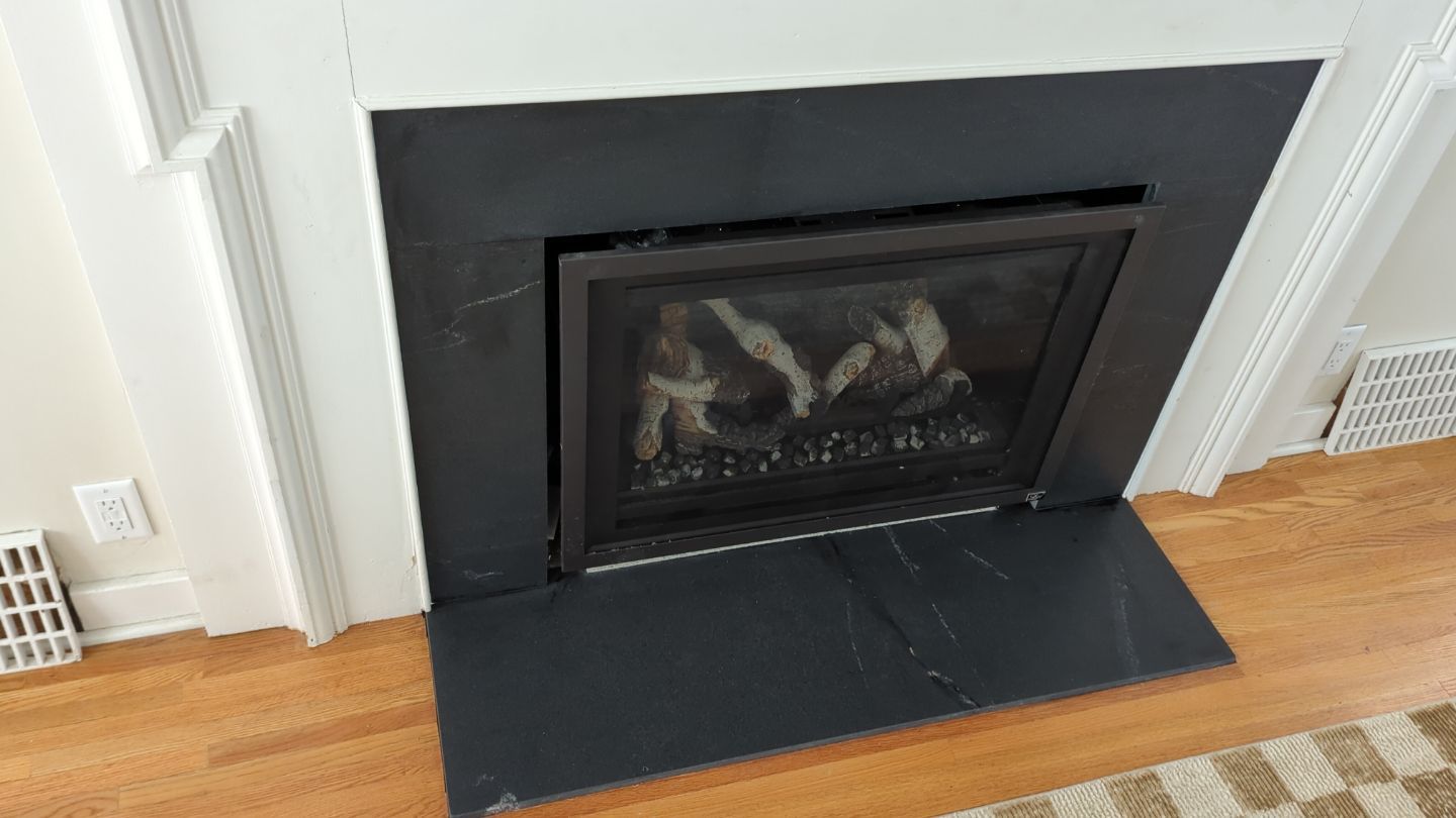 New Fireplace Surround by Zeng Granite, Inc