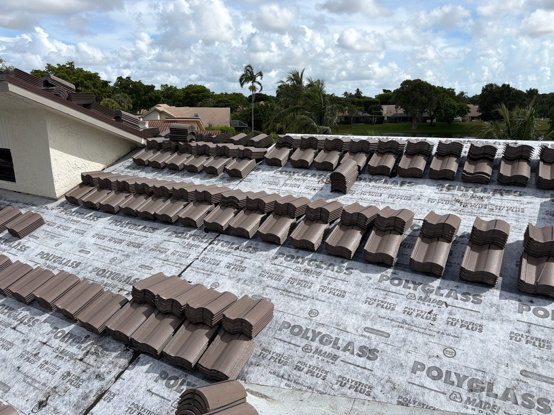 Residential Roofing Installation using Crown by BLUES BROTHERS ROOFING
