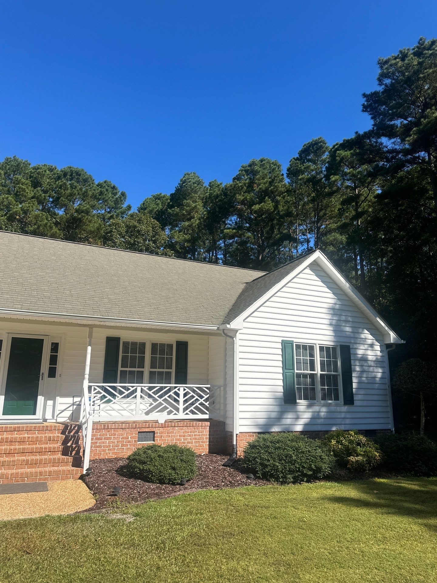 Mathews Residential Roof Replacement Using Owens Corning Duration Shingles by Cade Construction