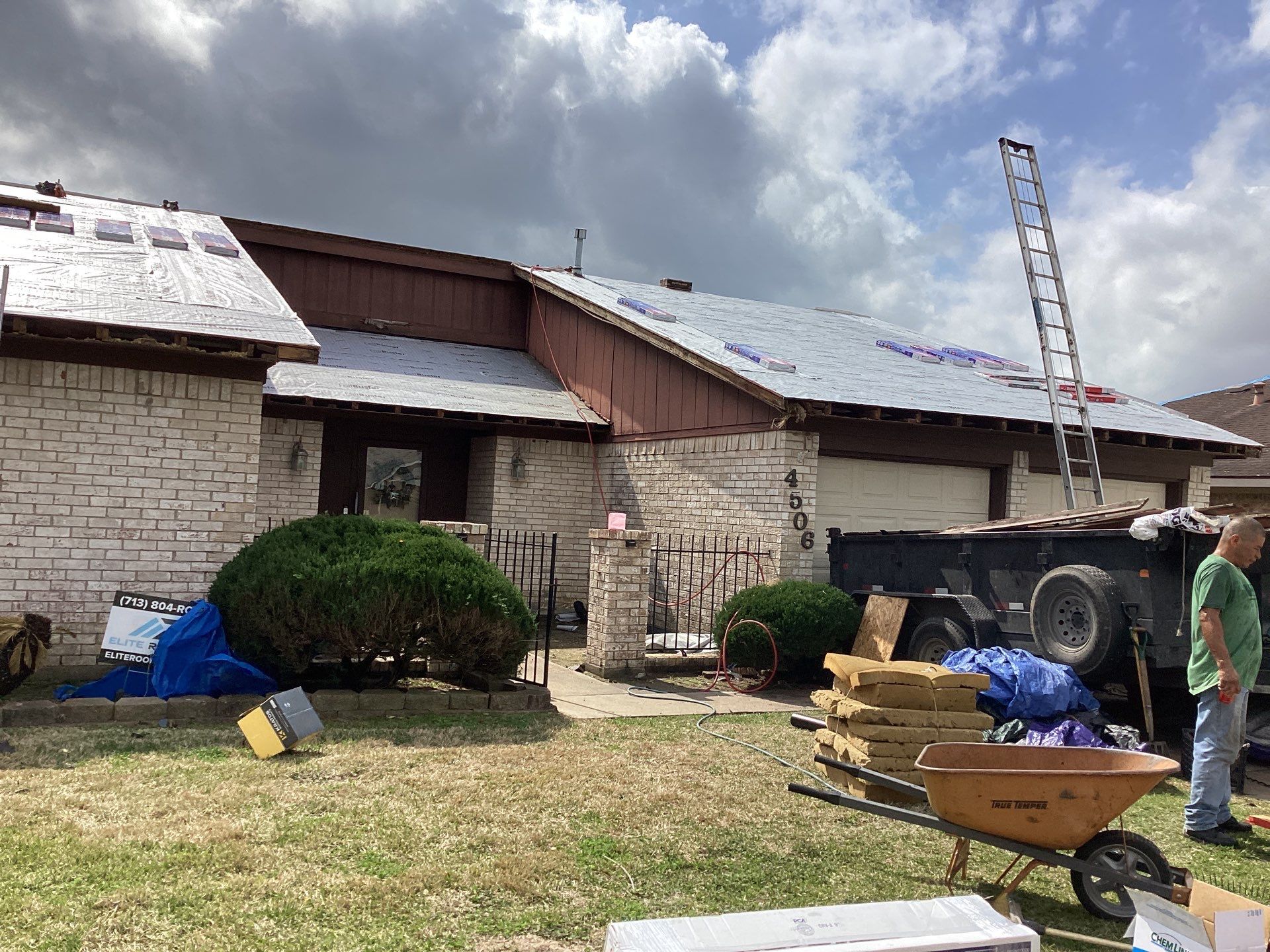 Residential Roof Replacement using GAF shingles by Elite Roofing LLC