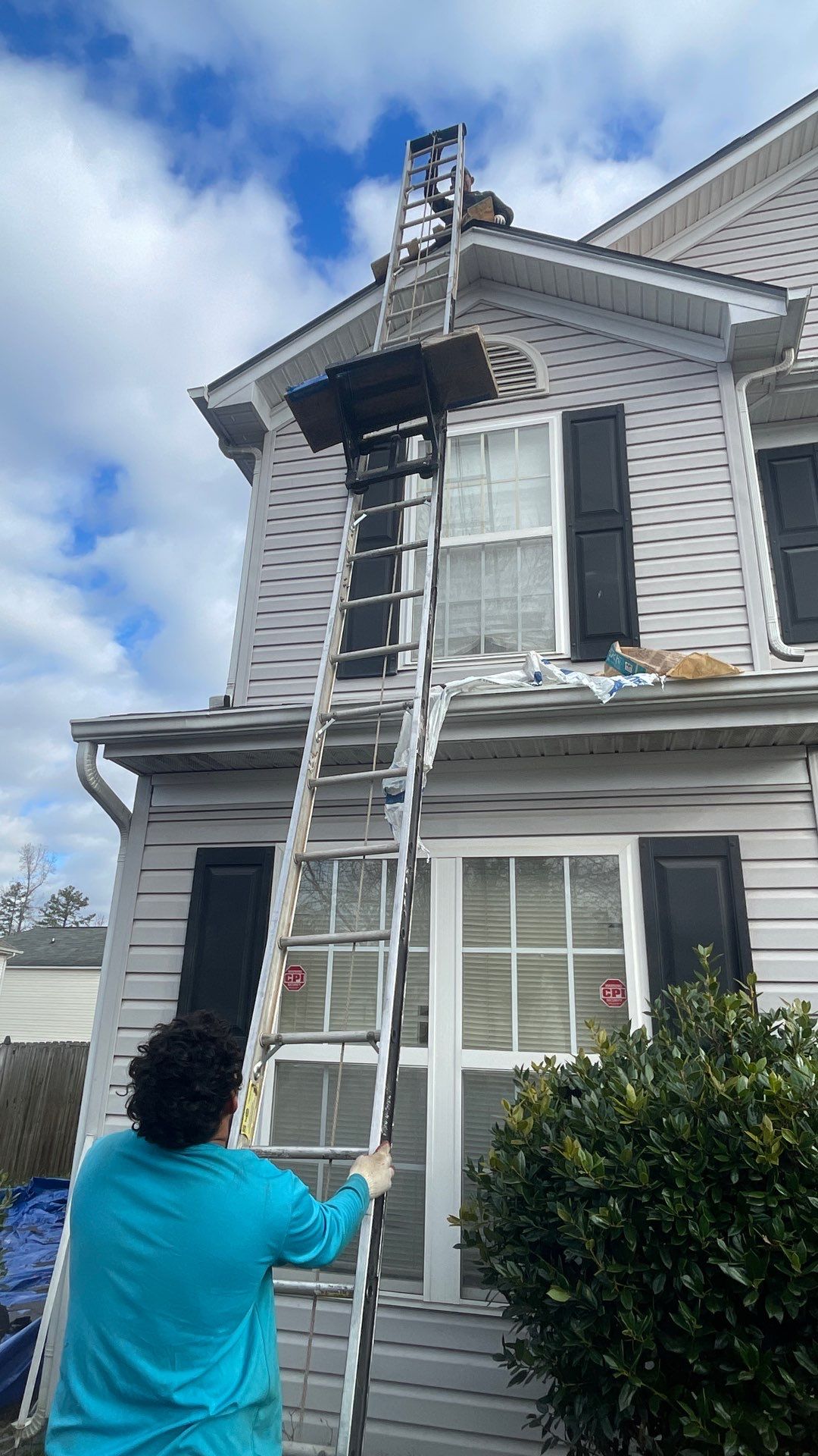 Roof replacement and interior repair by hail damage by Just Brilliant Restoration JBR