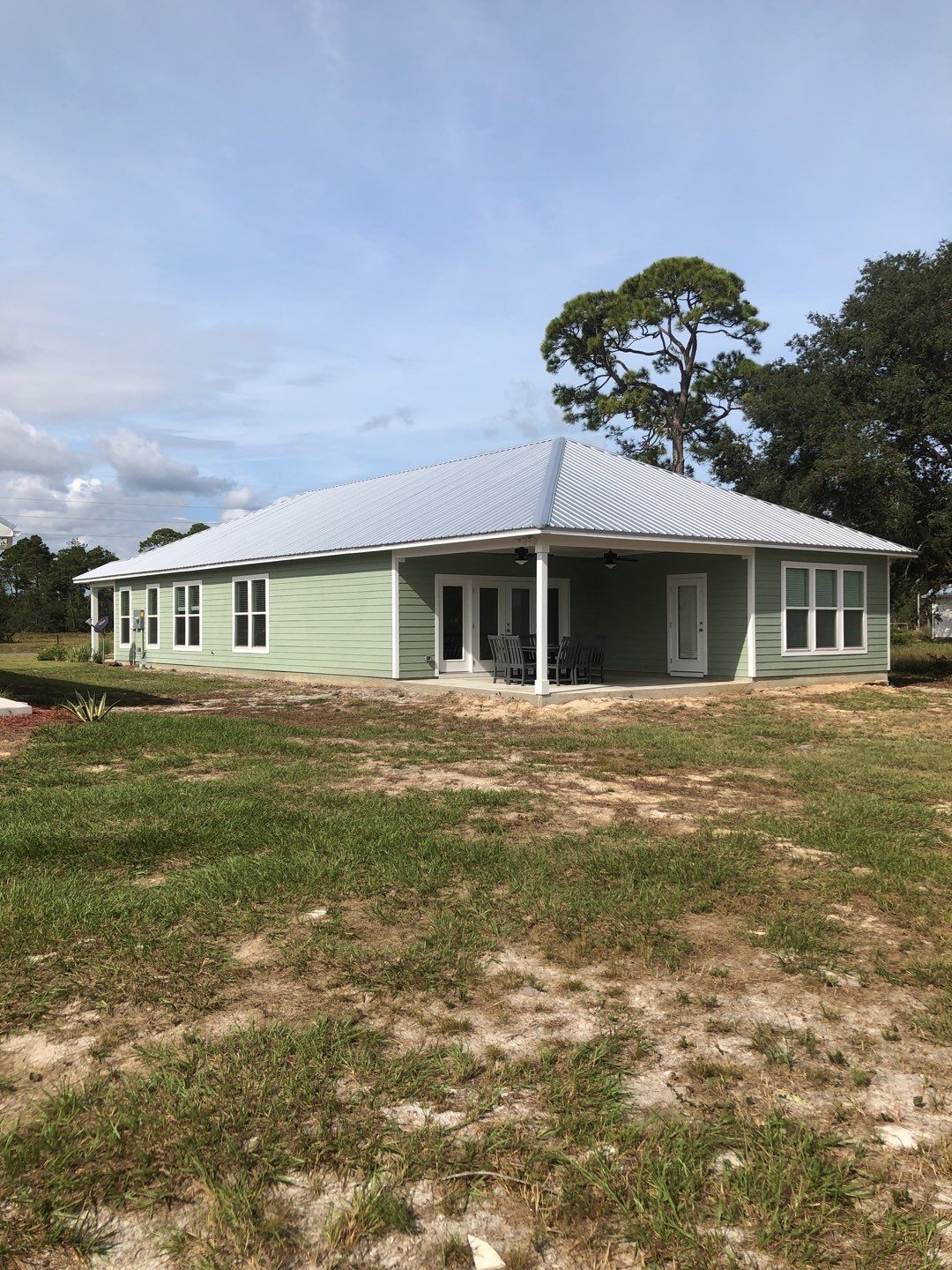 White K-Style Gutter Installation by Gutter Professors