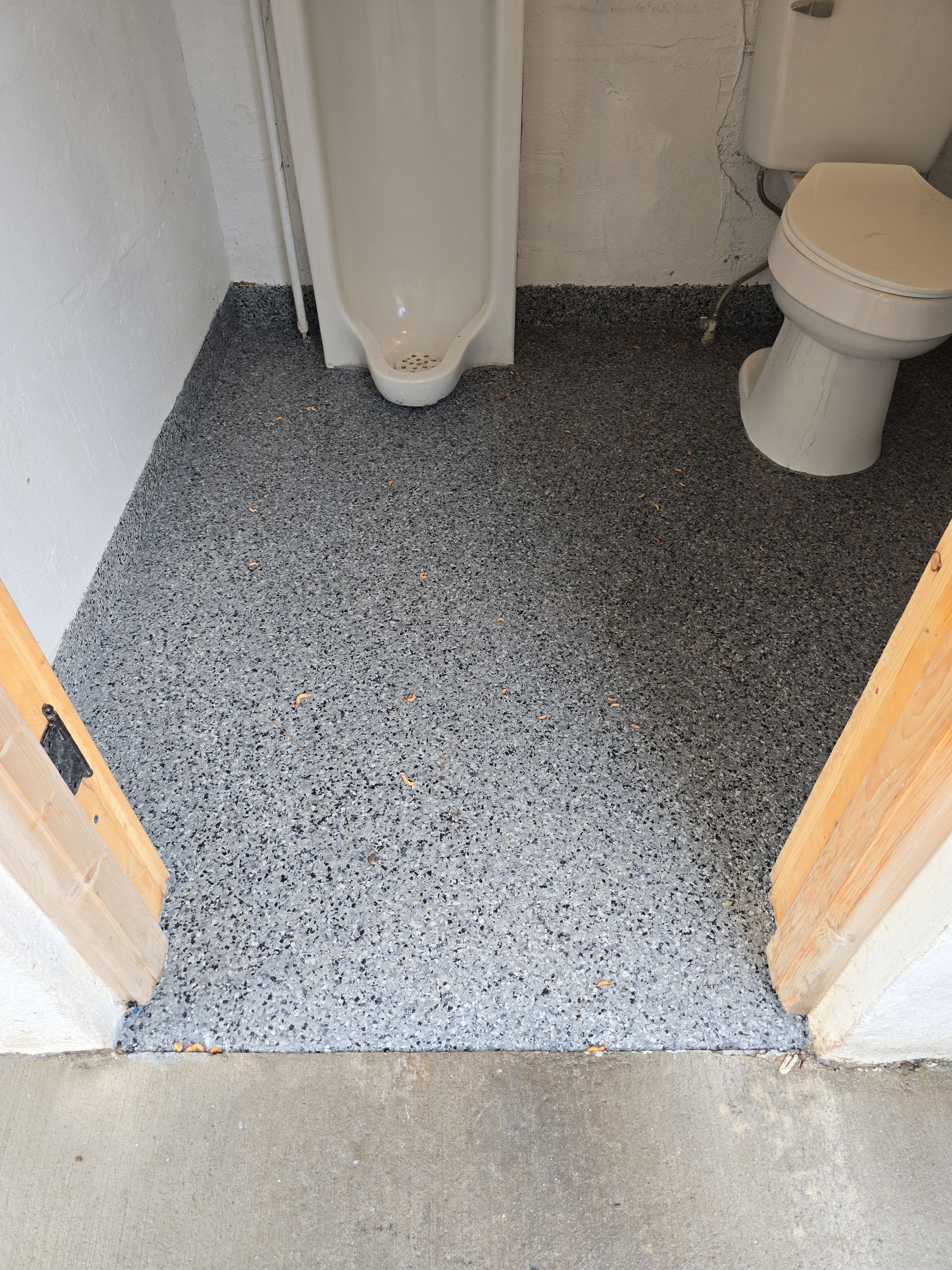 Check it out! Steelwheel Corner gets a new floor! by Elite Floor Solutions