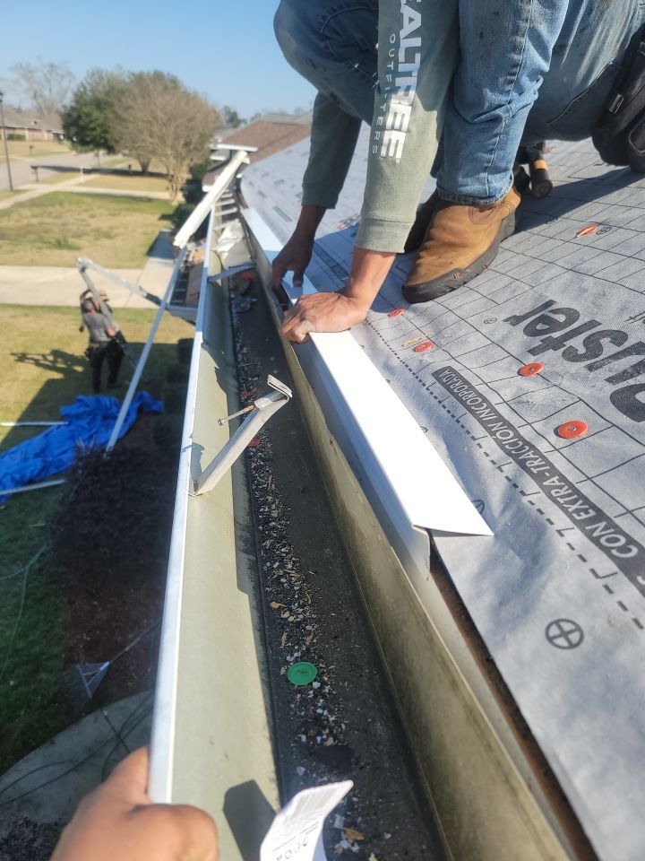 Residential Roofing Installation using Roof Replacement by American Roofing & Construction LLC