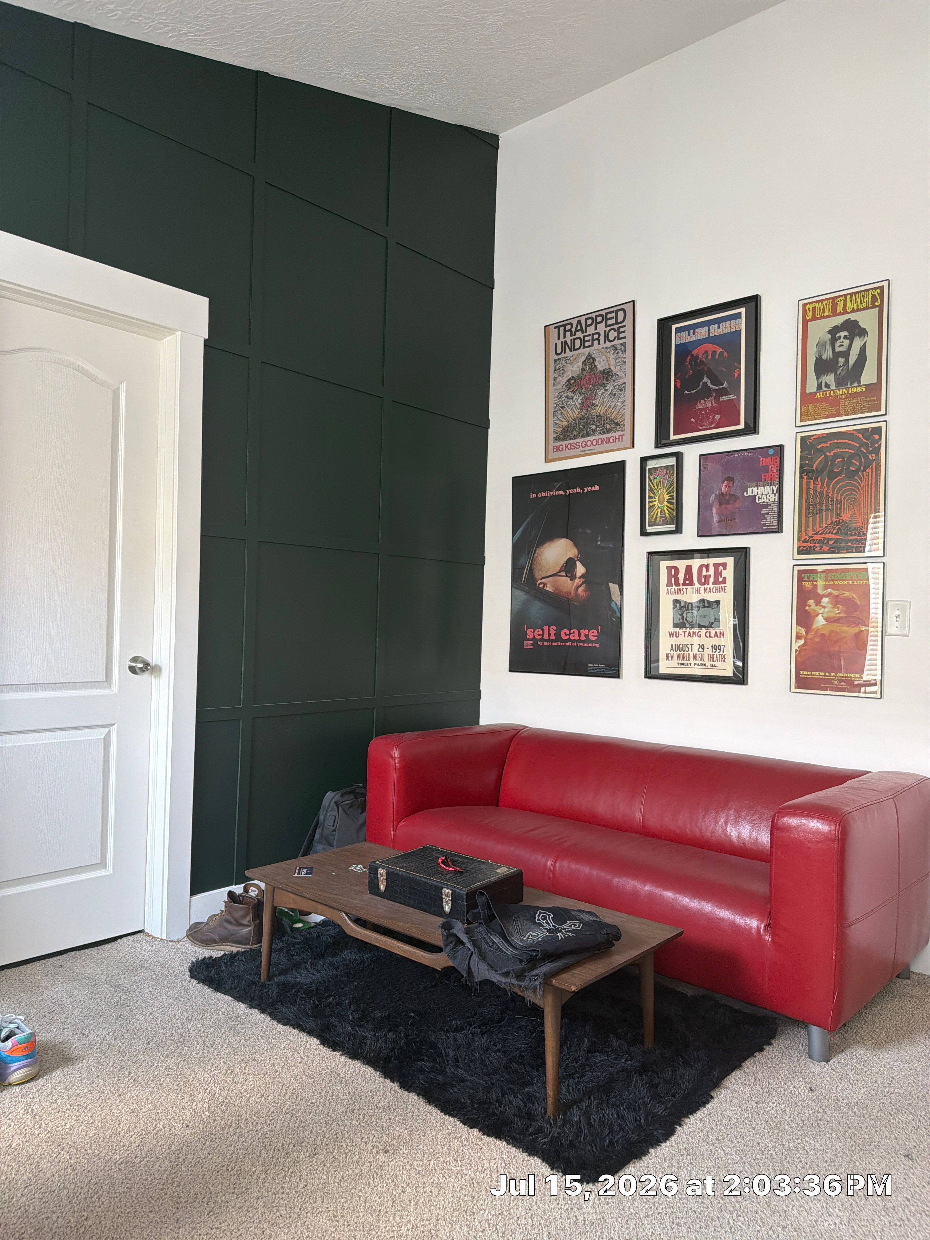 Custom Board and Batten Accent Wall in South Salt Lake by CompanyCam Sales Demo