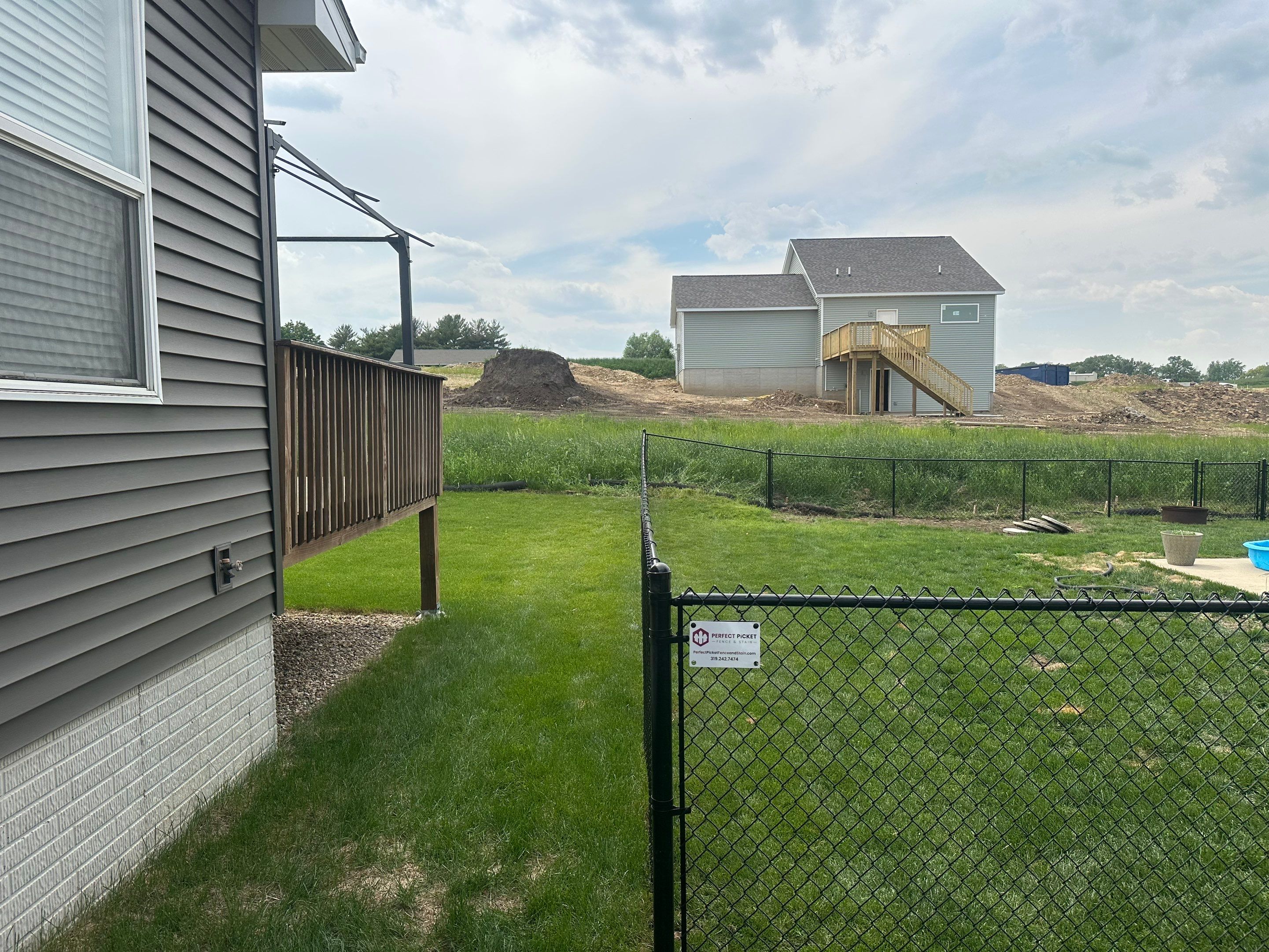 Project in Waverly by Perfect Picket Fence and Stain