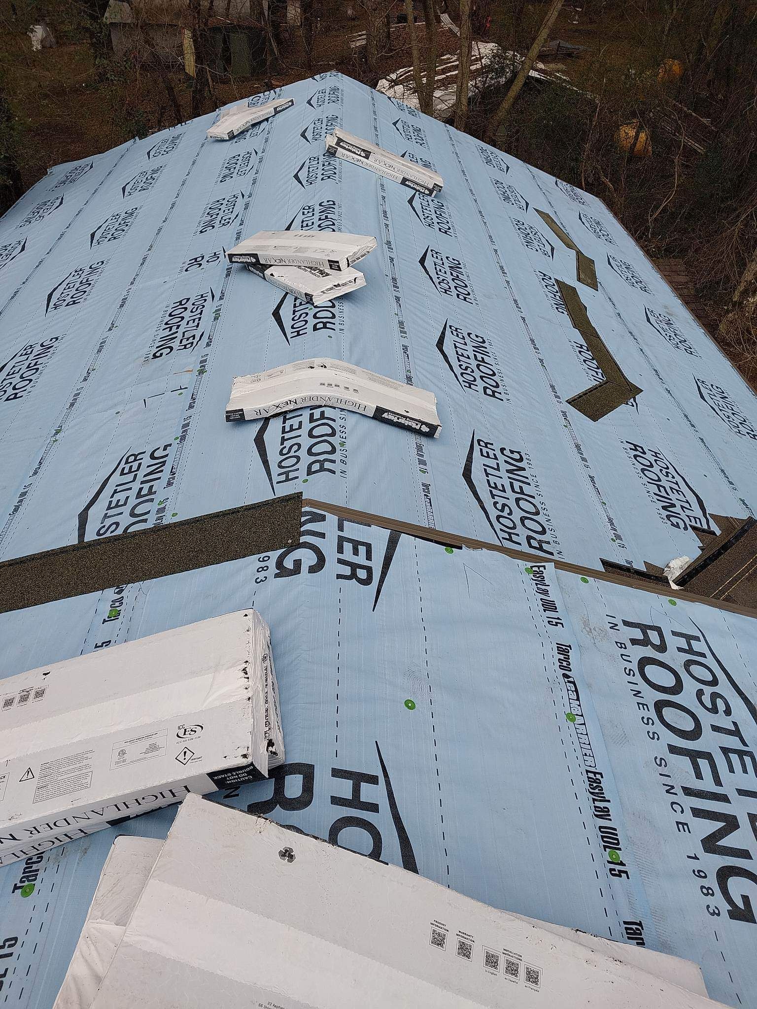 Residential Roofing Installation in Newhope, Arkansas by Hostetler Roofing