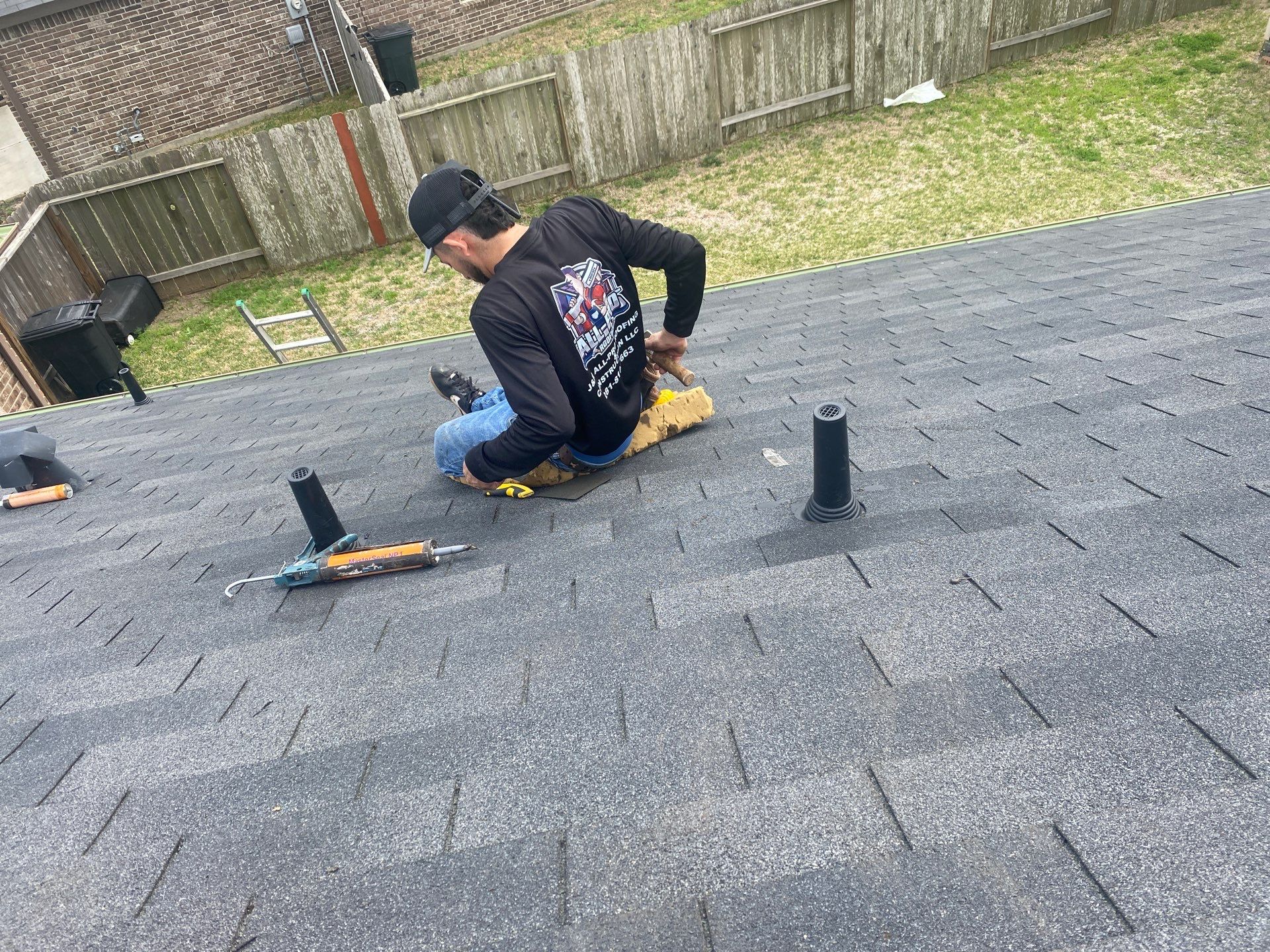 Residential Roofing Repair using Owen's Corning Duration (Lifetime) Shingles by Roof Repair Company