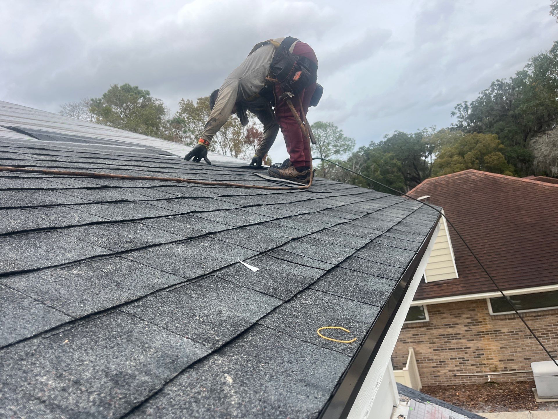 GAF Charcoal Architectural Shingle - Re-roof by Endless Summer Roofing Co.