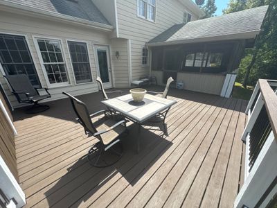 Modern Deck and Staircase Refinishing in Acworth, Georgia