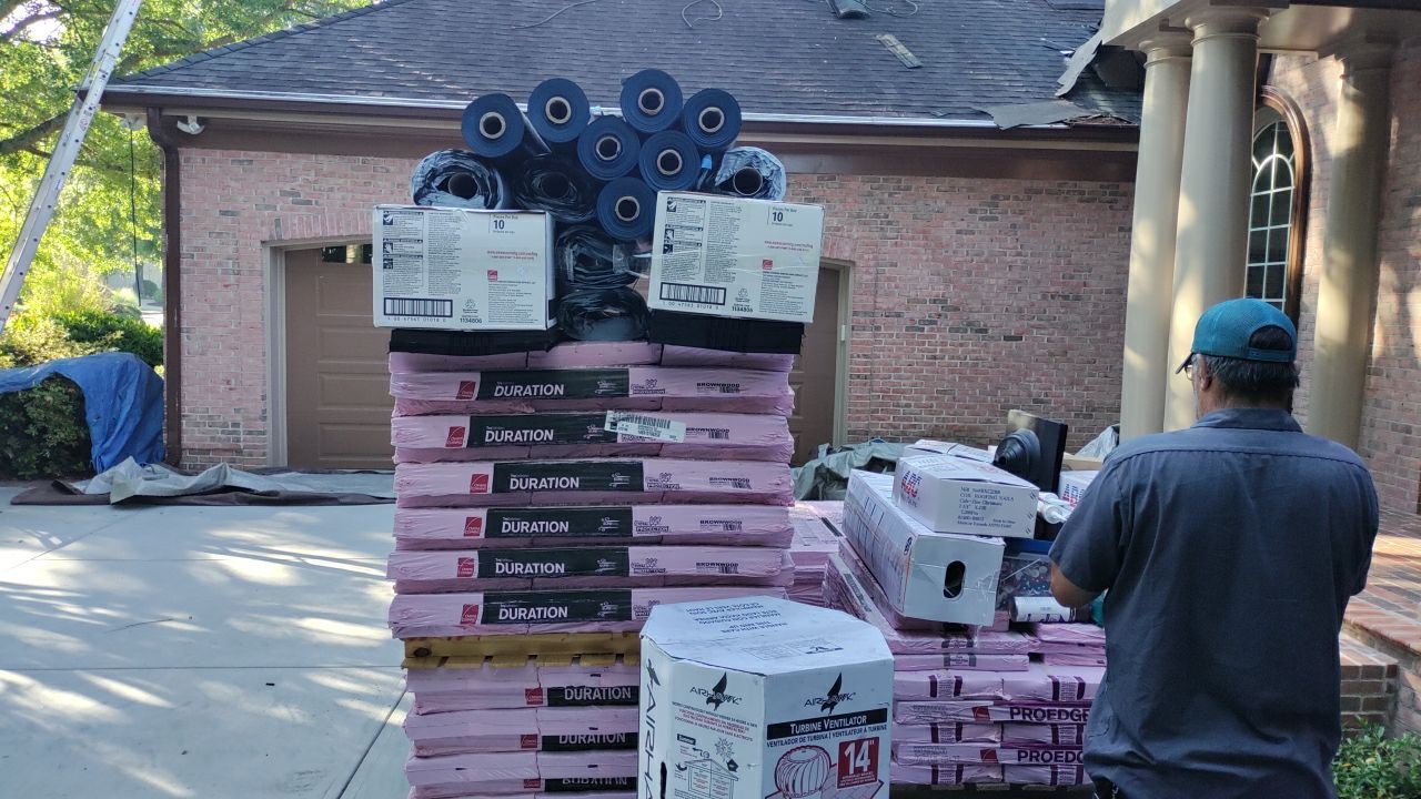 Residential Roofing Installation using Owens Corning by Inspector Roofing and Restoration