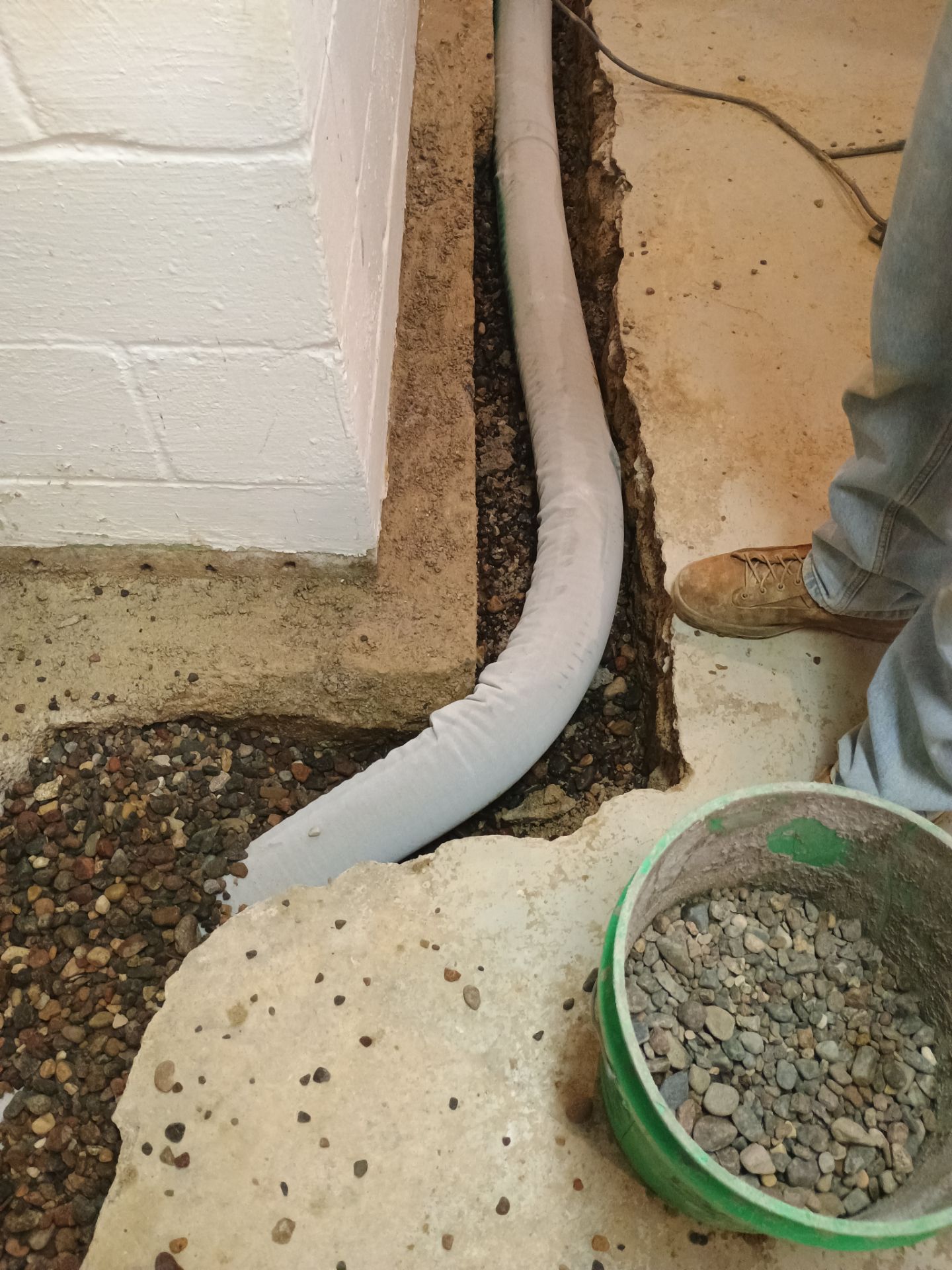 Waterproofing for our neighbor Heather by Waterproofing Northeast