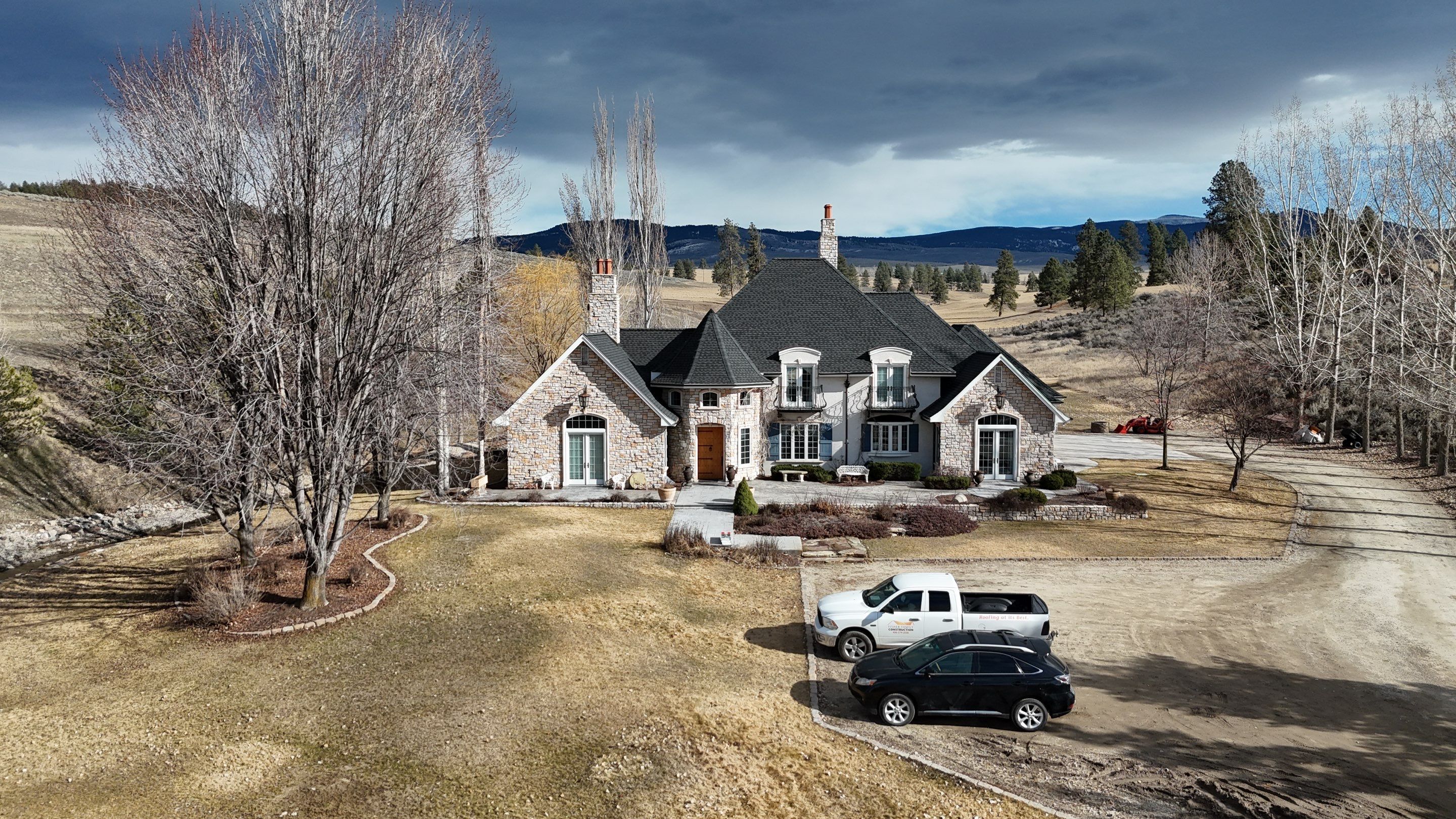 7,000 sq. ft. shingle roof  by Fisher Family Construction