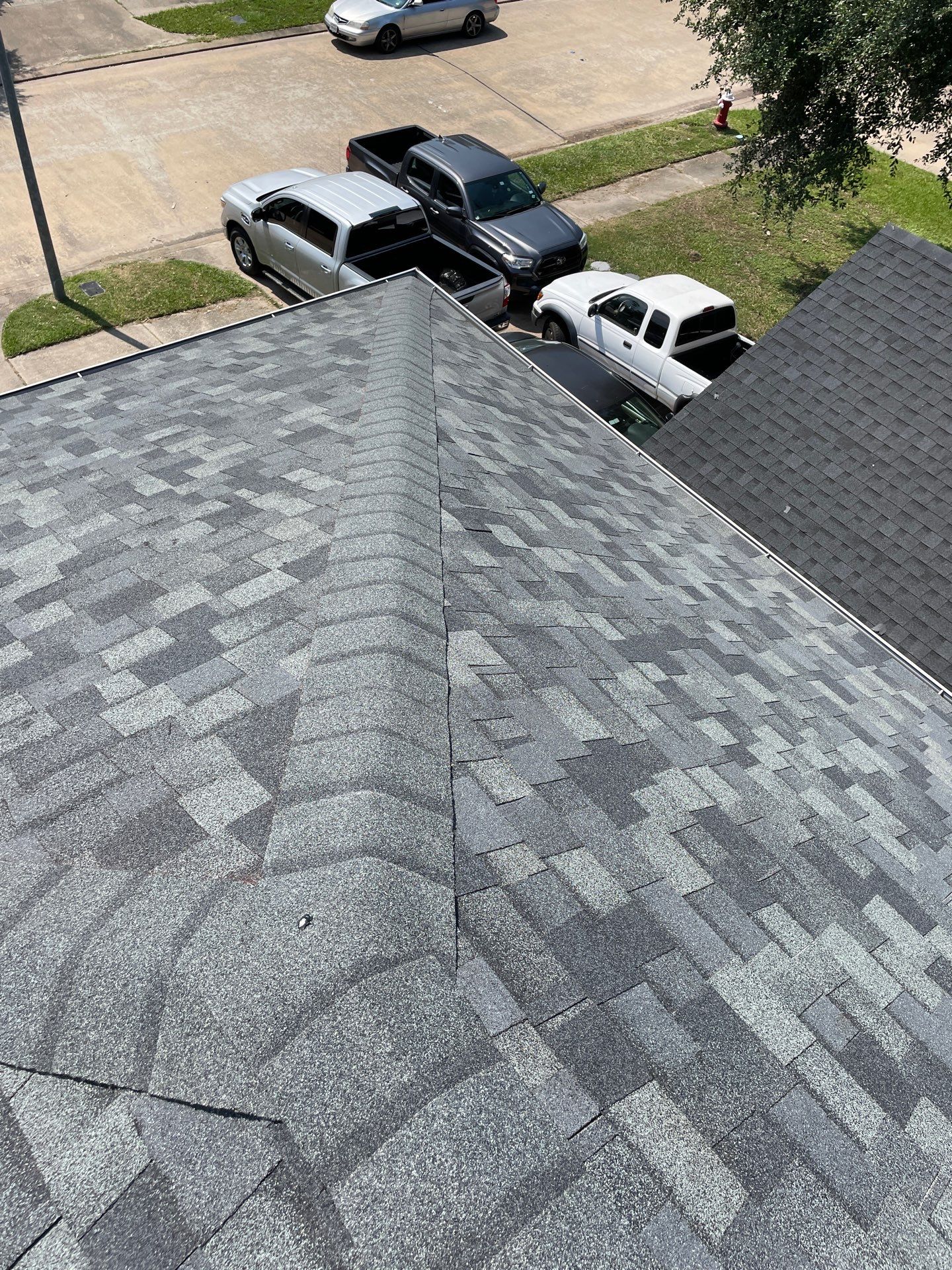 Residential Roofing Installation using Owen's Corning Duration (Lifetime) Shingles by Roof Repair Company