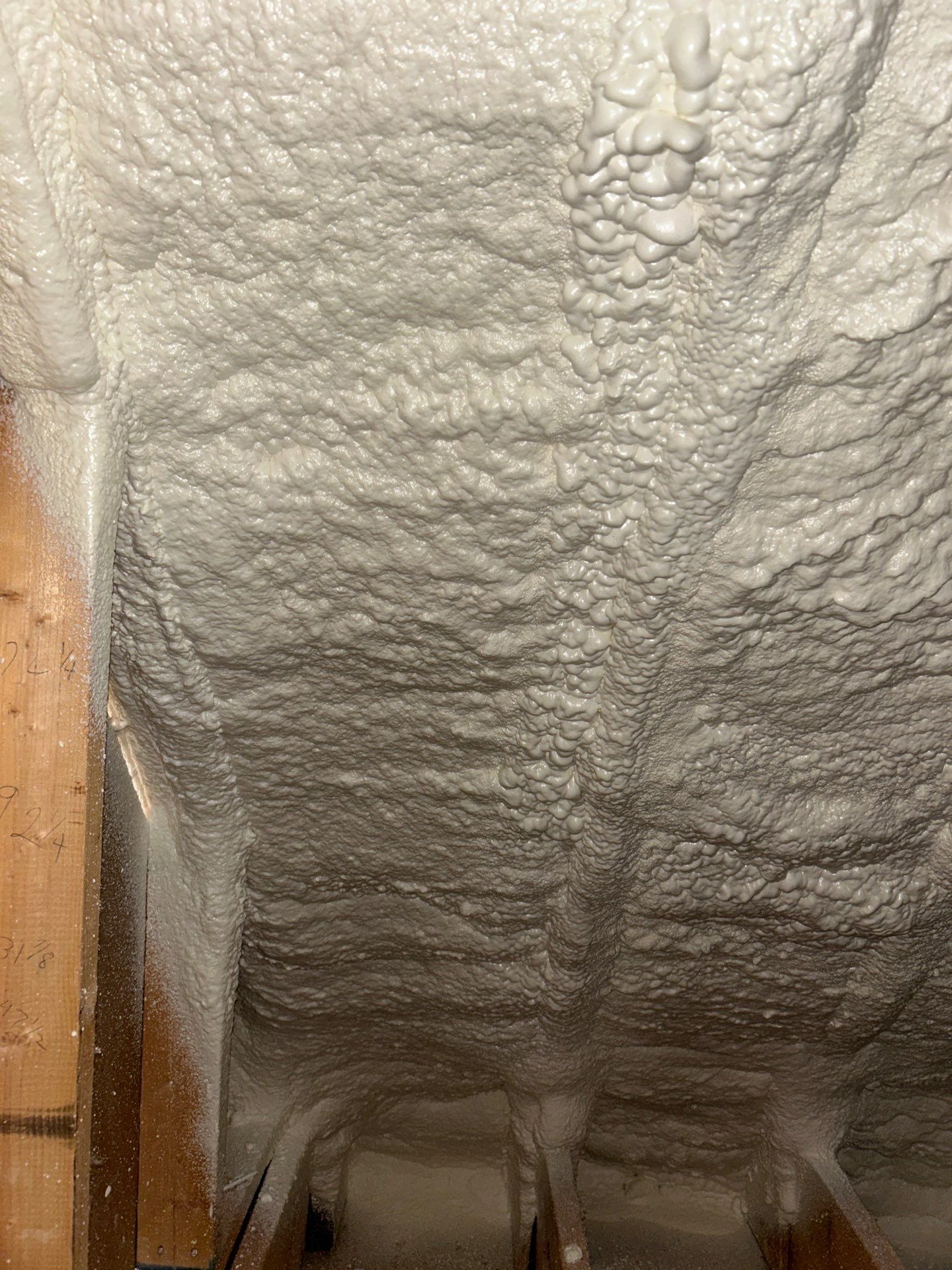 Attic Insulation using Closed Cell Spray Foam by NYS Foam & Energy