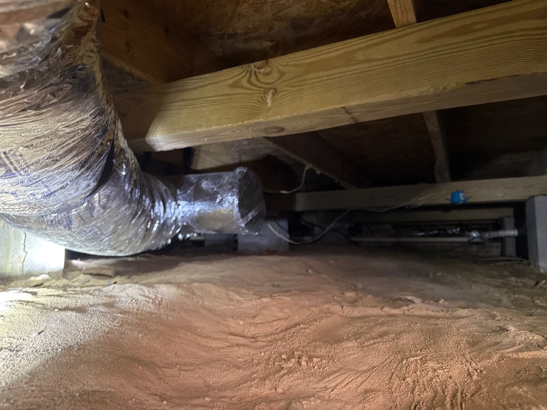 Project in Chesapeake by Patriot Crawl Space Repairs