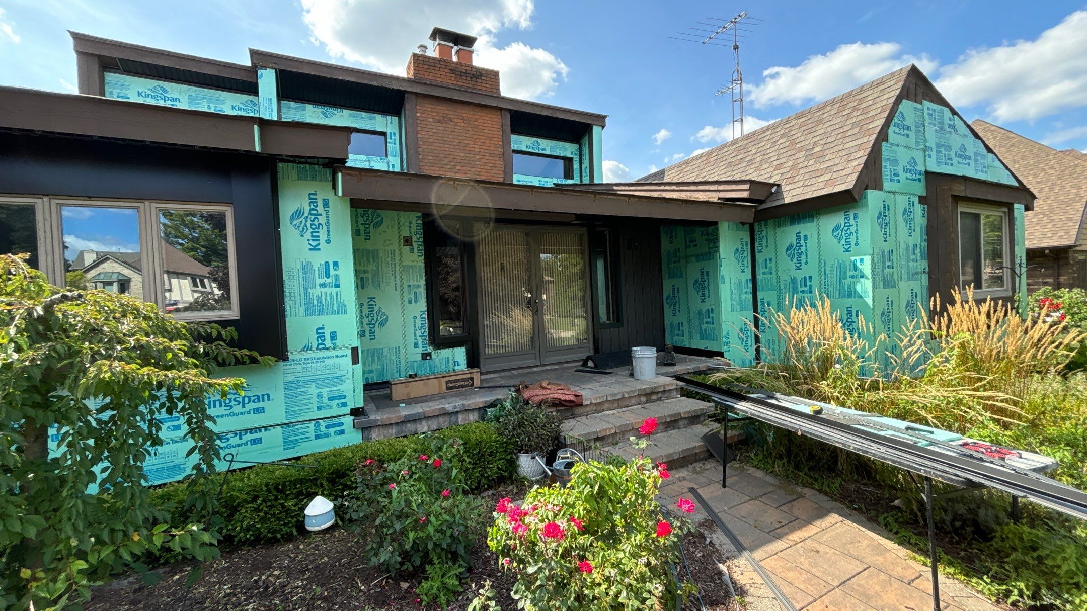 Siding Replacement using Alside 7" B&B by 180 Contractors