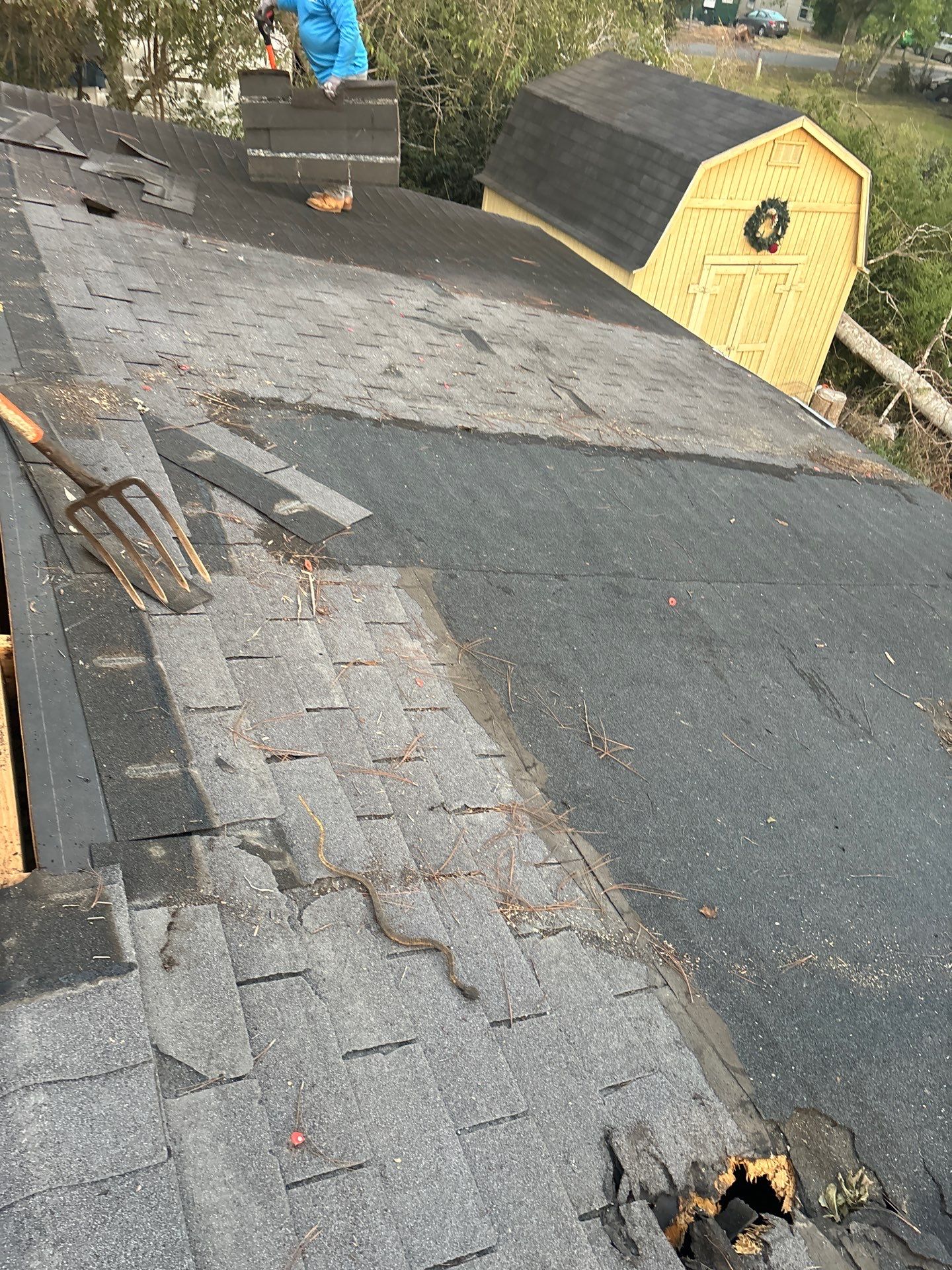 Residential Roofing Installation using Owen's Corning Duration (Lifetime) Shingles by Roof Repair Company