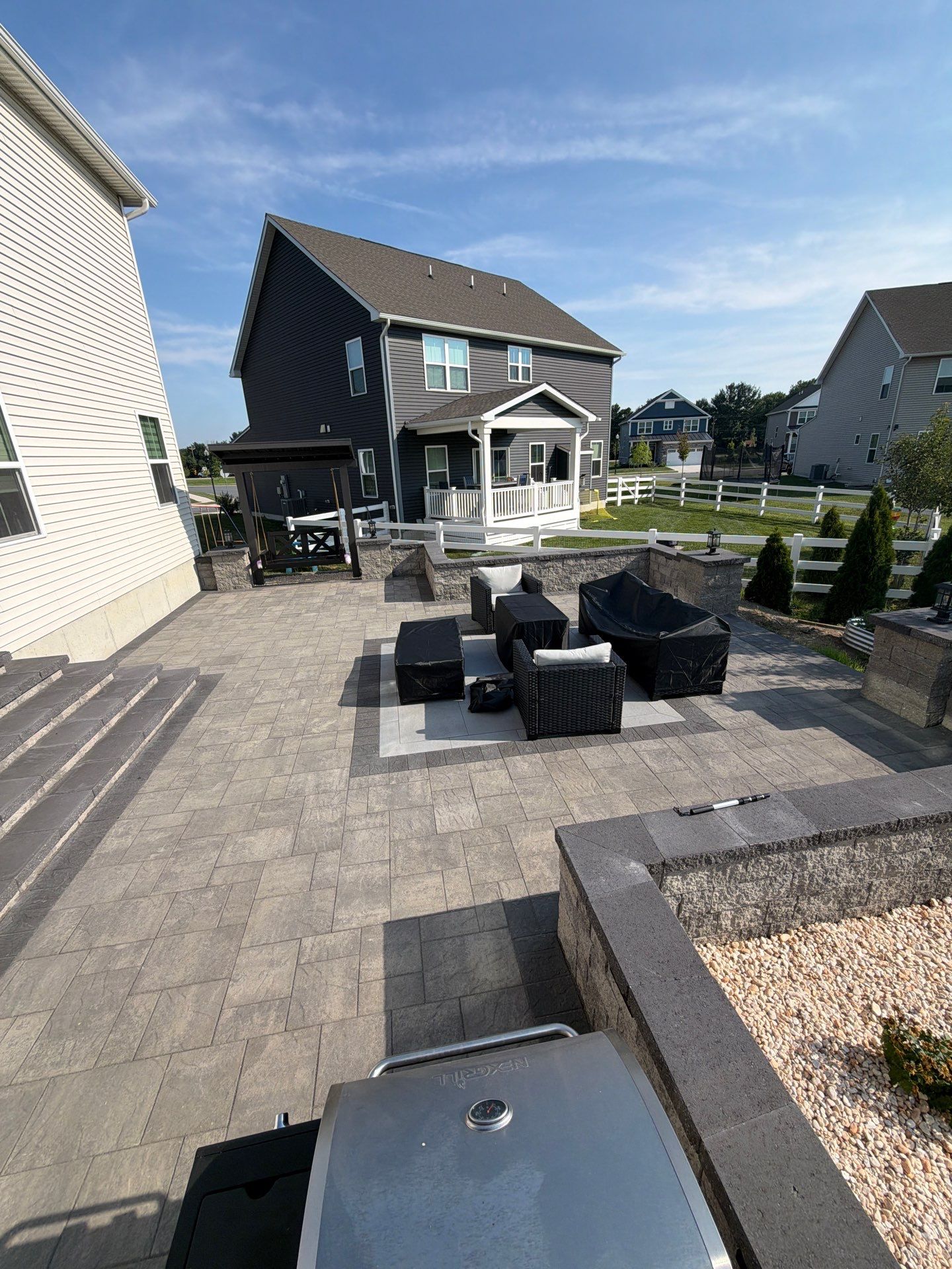 Project Showcase: Backyard Transformation in Middletown, DE by Studio G Indoor Spaces & Outdoor Living