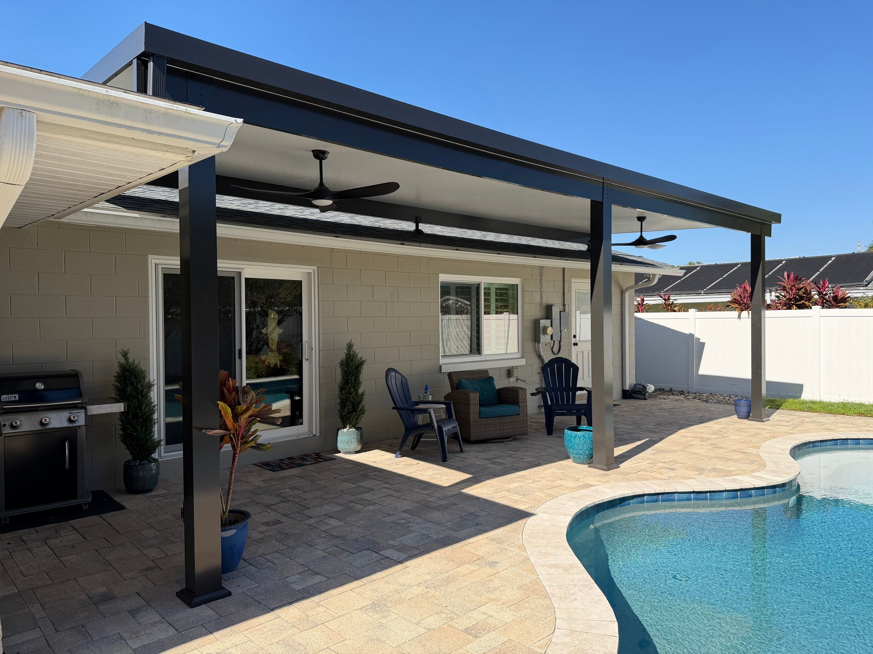 High-Performance Structural Patio Roof Project by Orlando pergolas