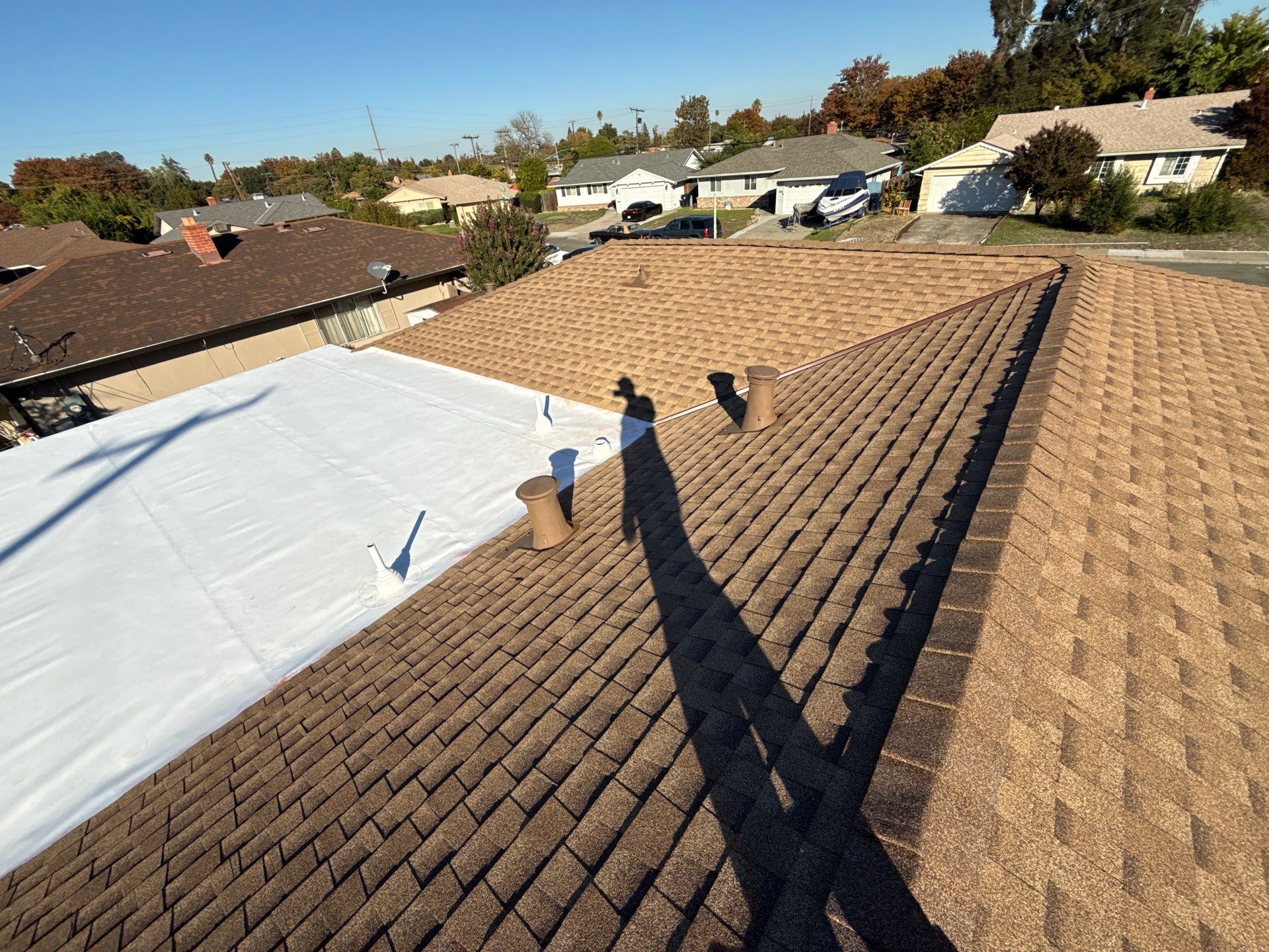 Residential Reroof using GAF by Nextop Roofing