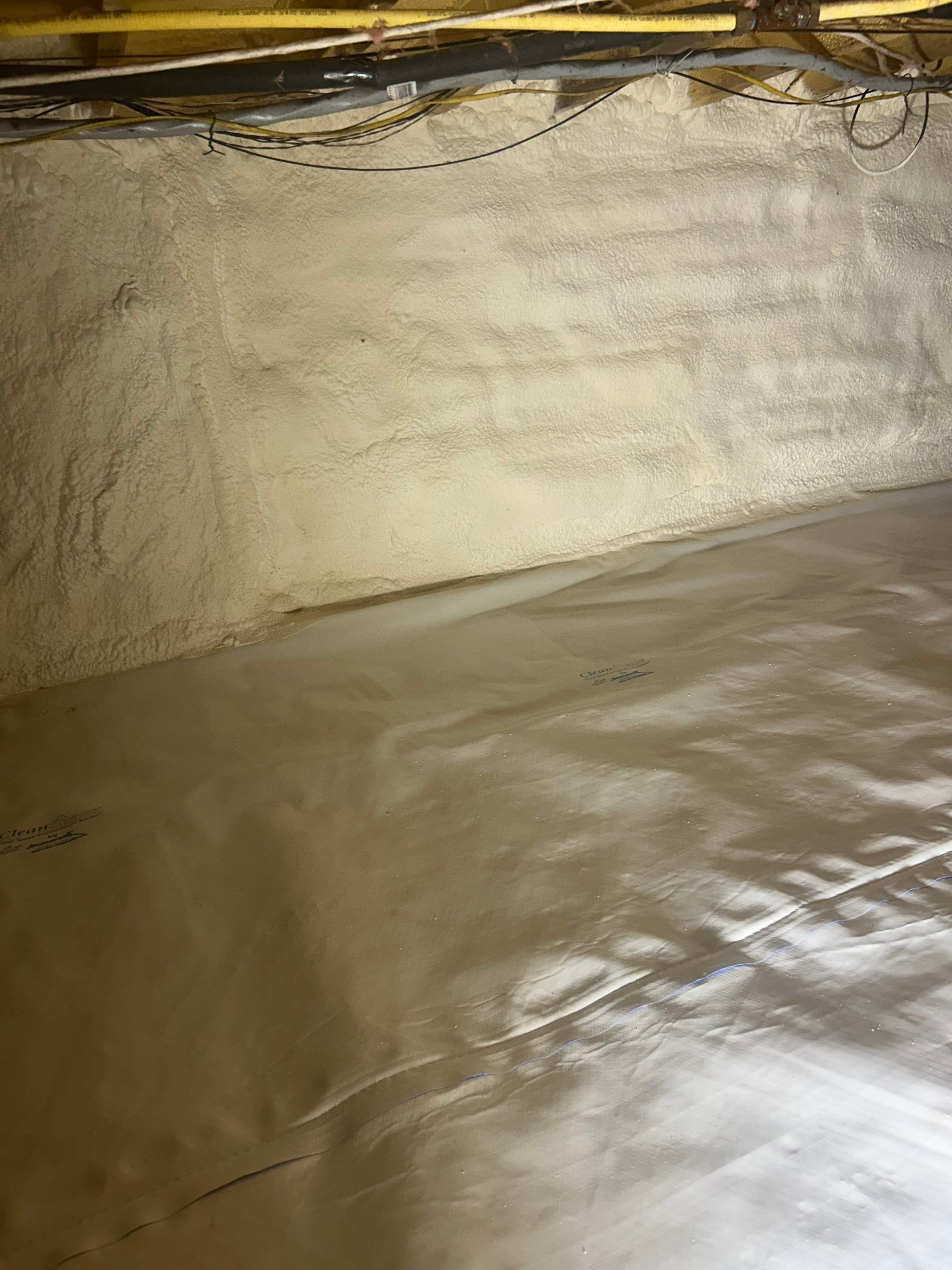 Pocono pines Dry and energy efficient crawlspace. by Burke Home Services