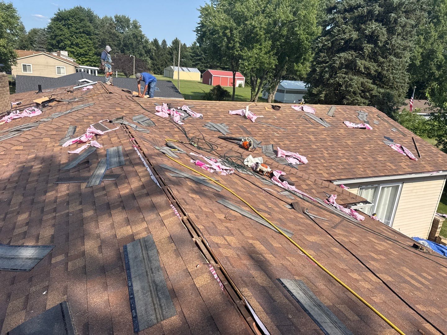 Roof Replacement using Owens Corning Tru Definitions by 180 Contractors