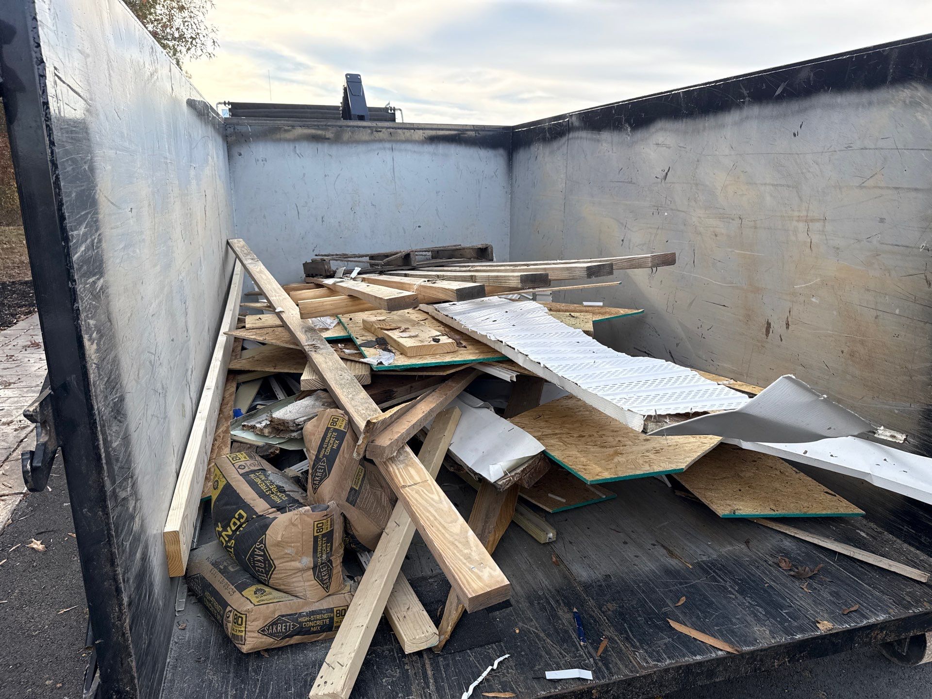 Project in Monroe by Badger Hauling