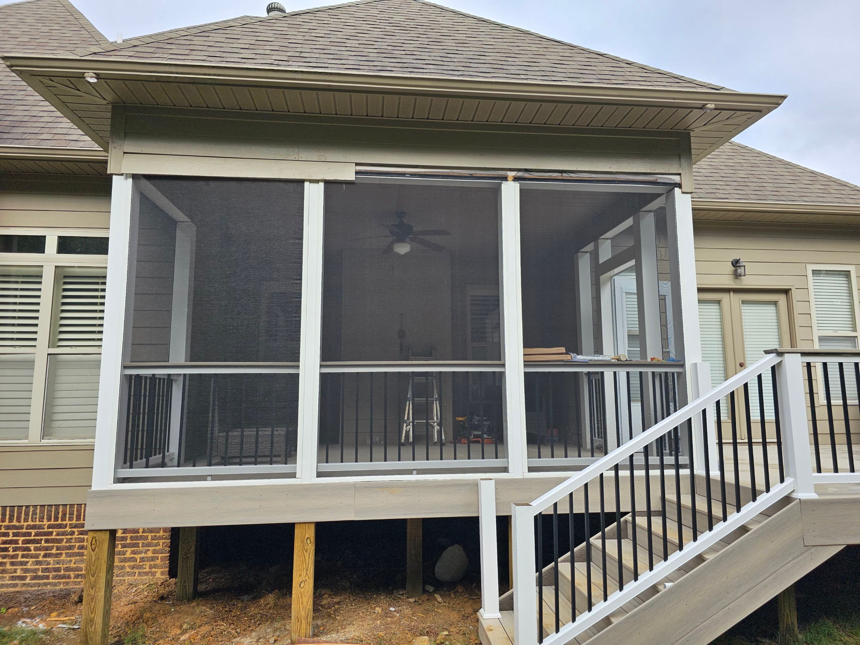 Tiffany Estates - Composite Deck Installation  by Pillar and Pine