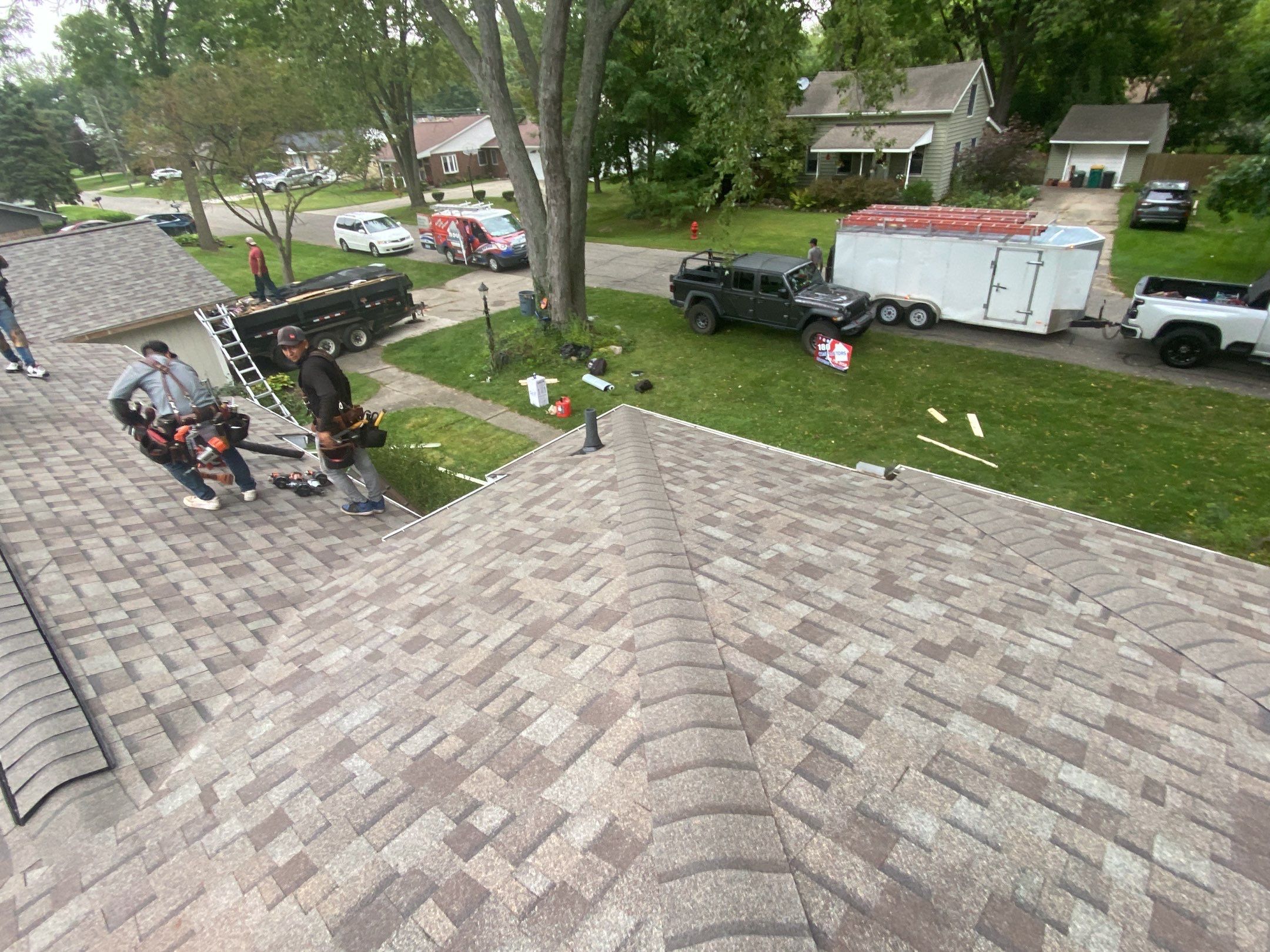 Roof Replacement using Owens Corning by 180 Contractors