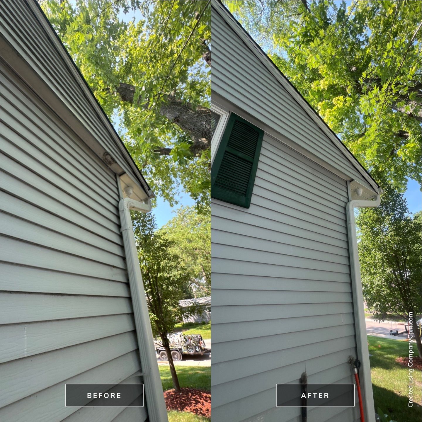 Project in Wauconda by Simmons Power & Soft Washing