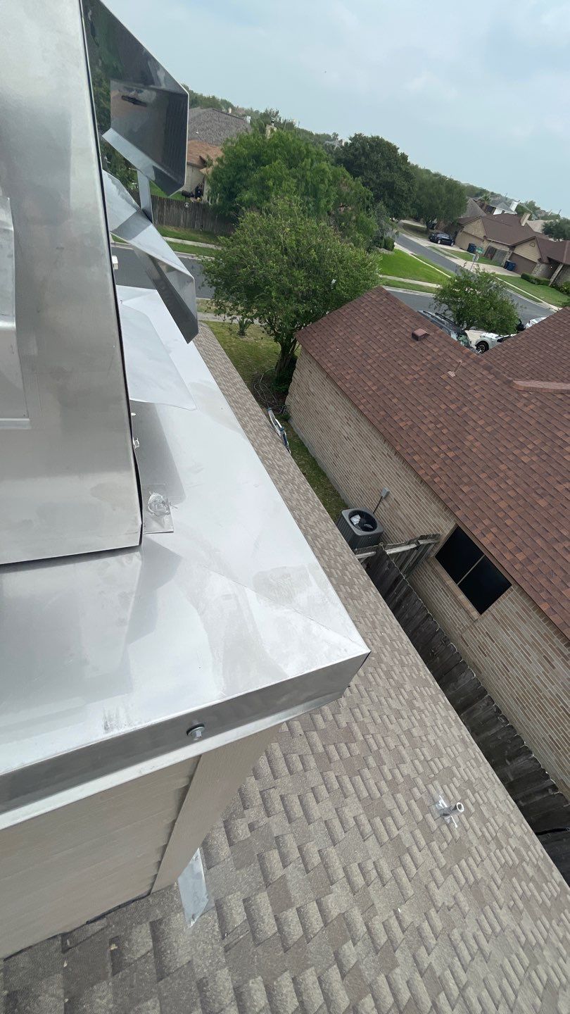 Chimney Cap Replacement by Lighthouse Roofing