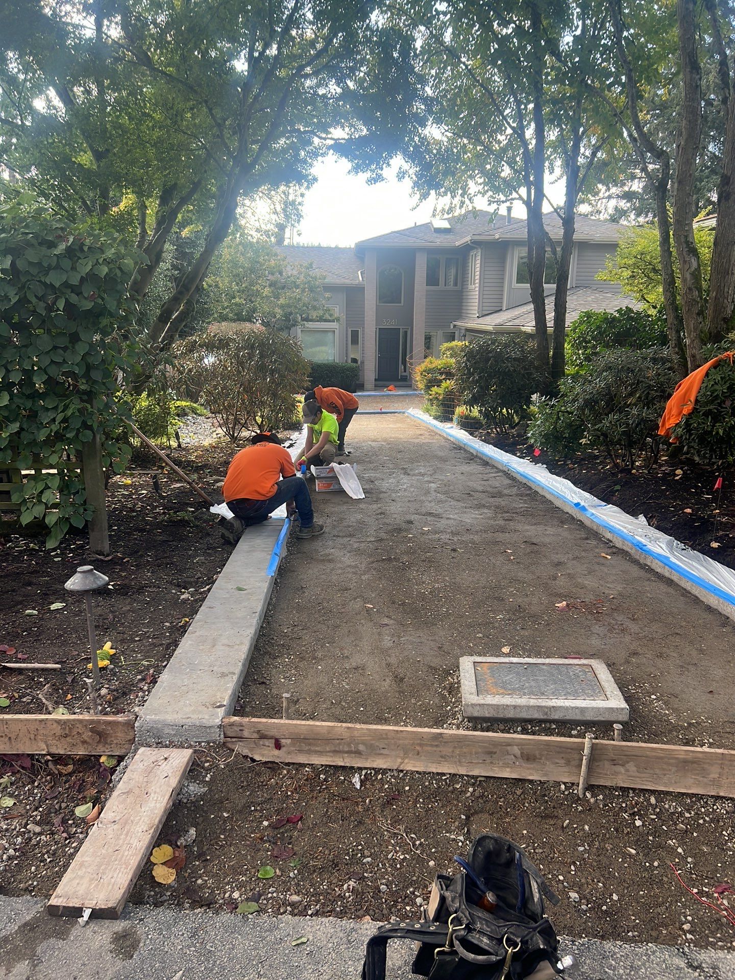 Eggers | Aggregate Finish Driveway, Concrete Project  by Jireh Asphalt & Concrete Inc 