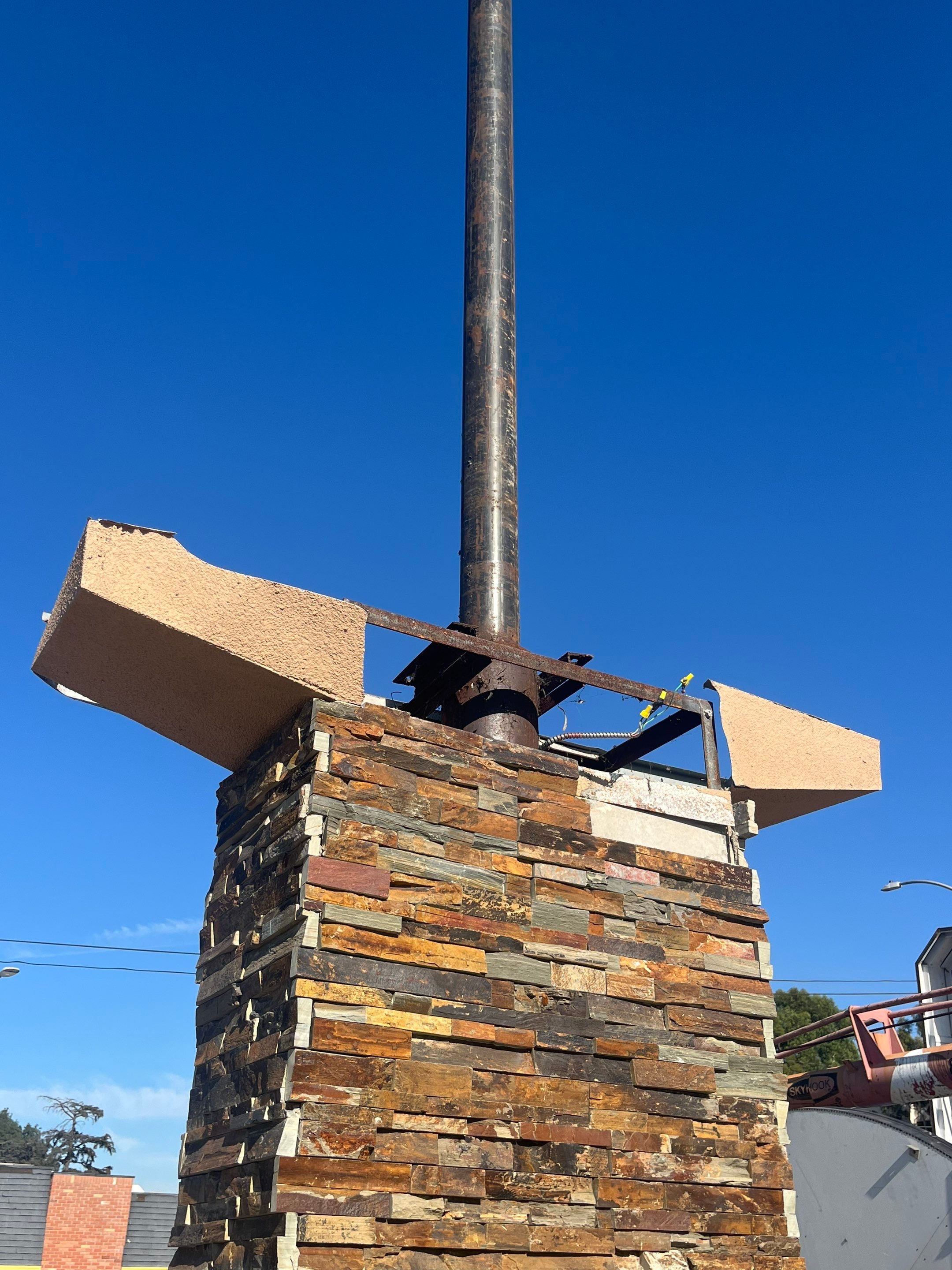 Project in Burbank by Golden State Signs