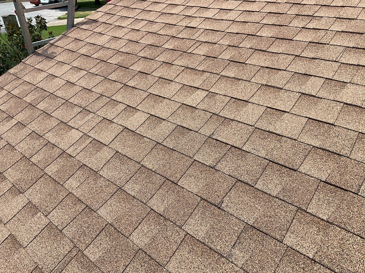 Leak Repair over Master Bedroom and Bathroom by Tex-Line Roofing