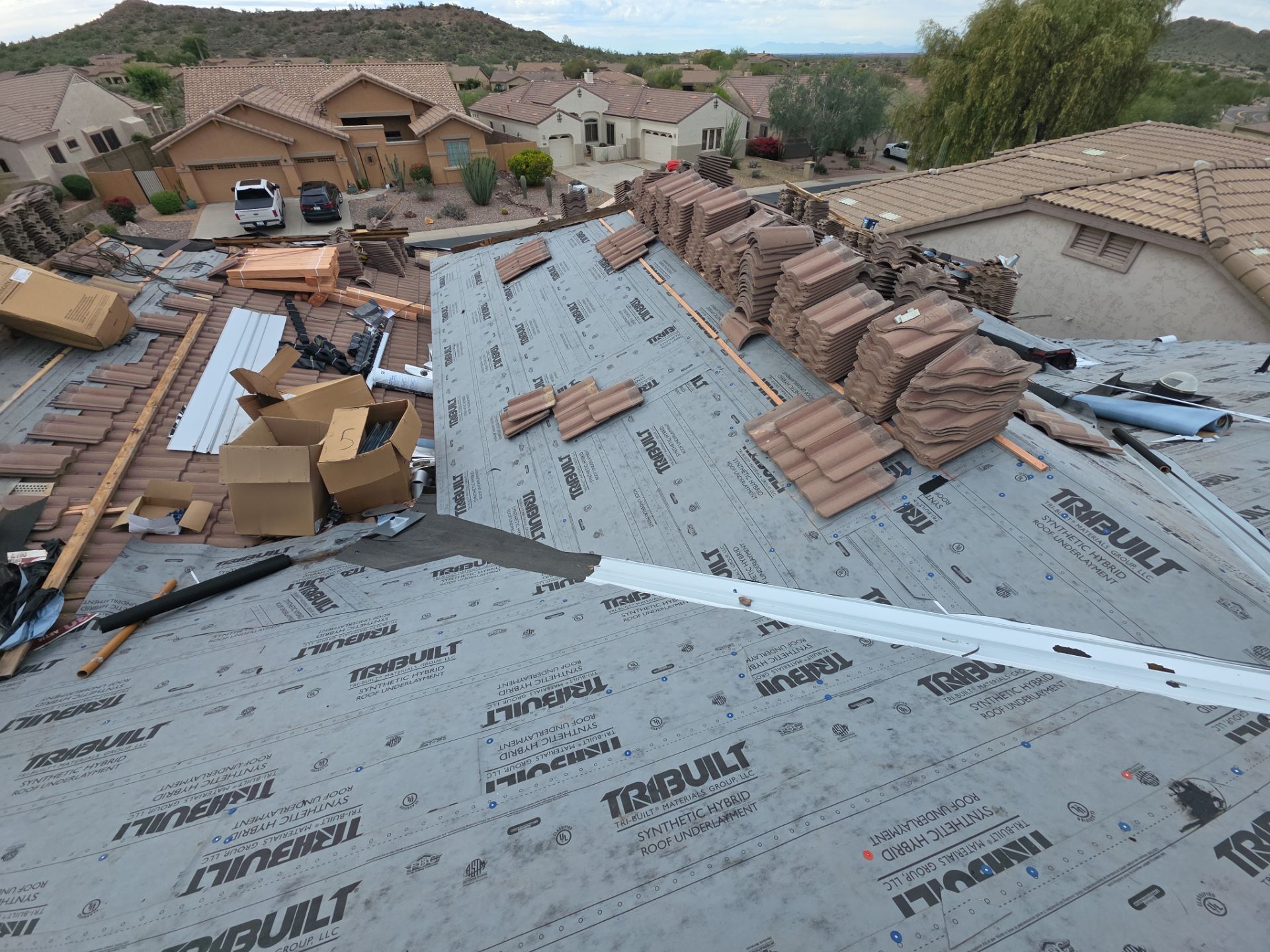 Gold Canyon Tile Reset by Weather-Tite Roofing