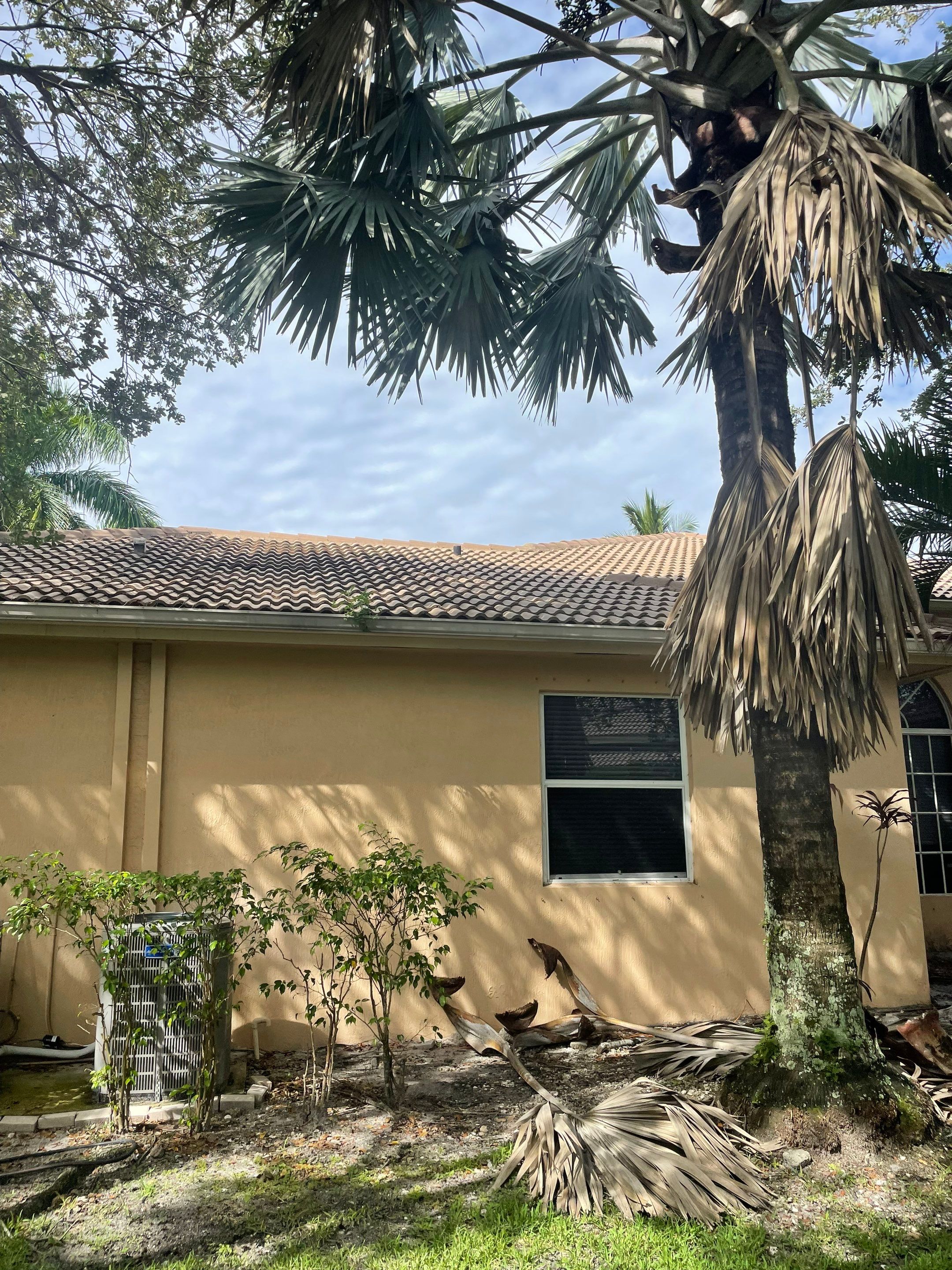 Concrete Tile Roof Leak Repair and Wood Decking Replacement in Parkland by Aastro Roofing