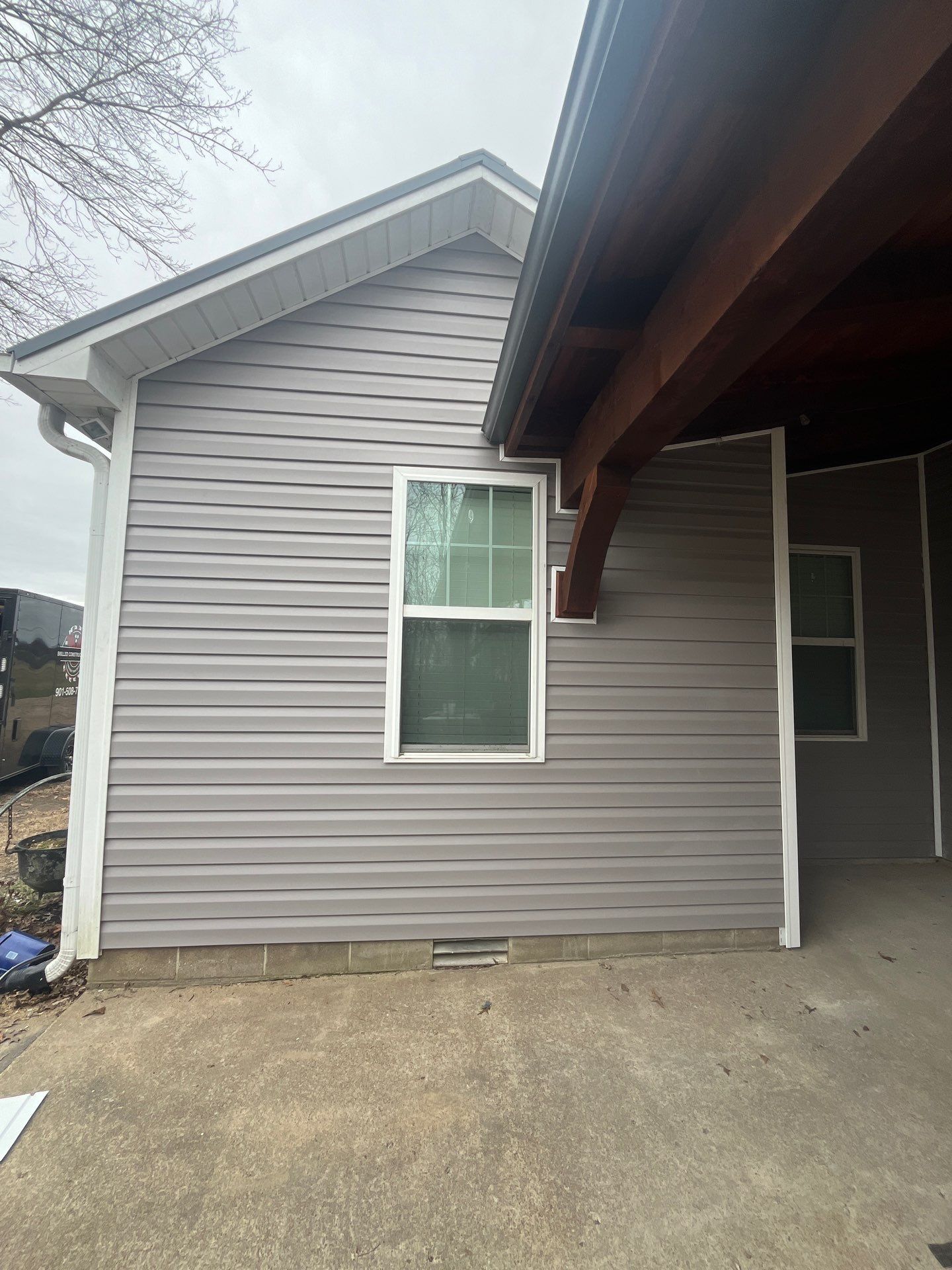 Garage Remodel And added Porch by Skilled Construction LLC