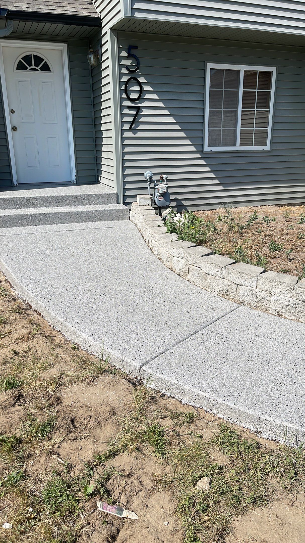 Garage, Walkway and Shop Transformation using Shale Hybrid by Croc Coatings, LLC