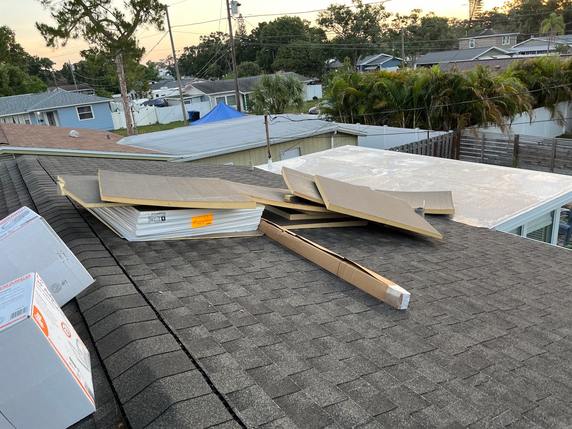Project in St. Petersburg 33713 by Mitchell Roofing Company LLC 