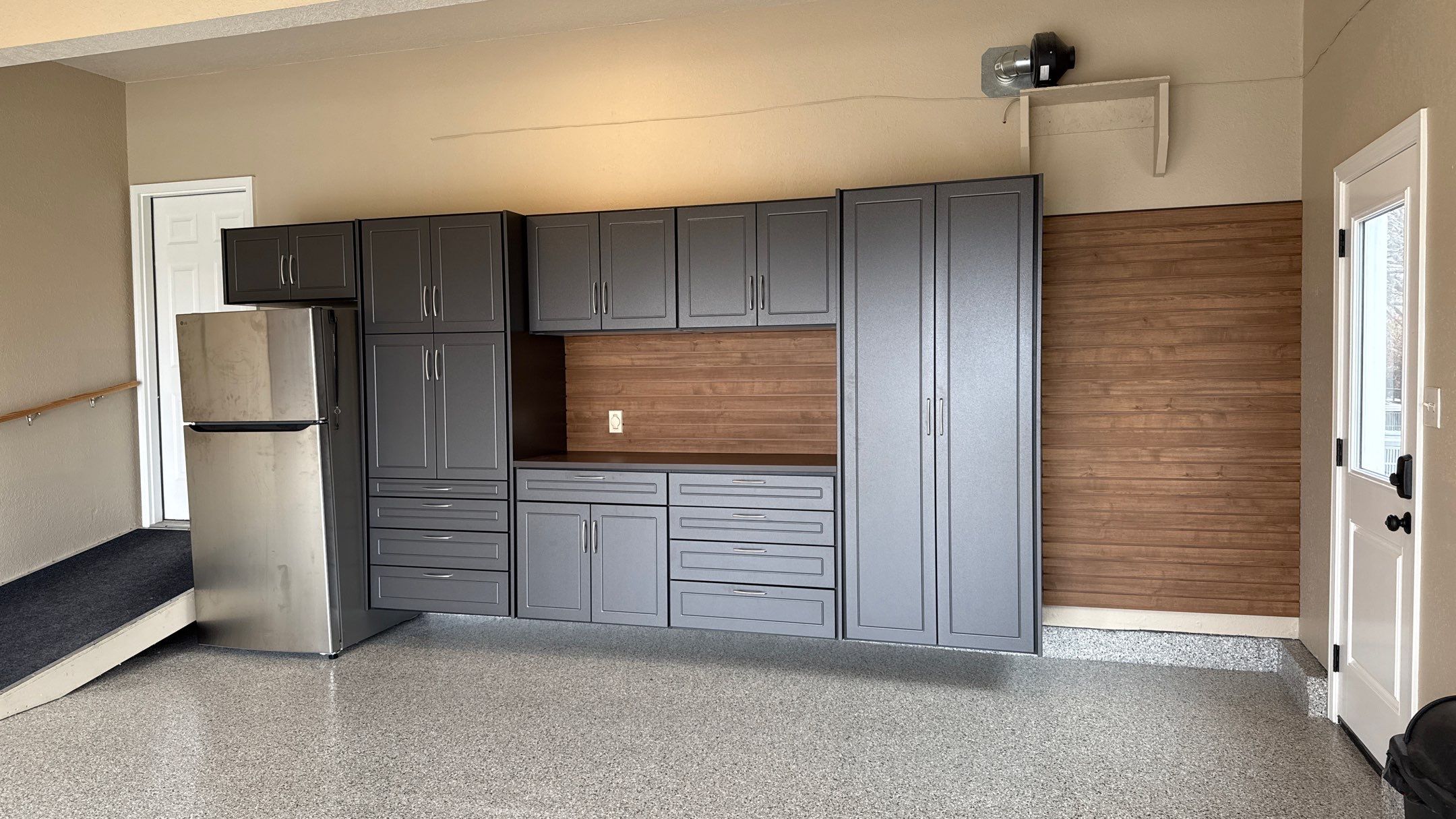 Look At Lynn's New Garage Cabinets  by Banner Garage