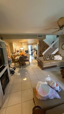 AC Leak Water Damage — Bonita Springs, FL