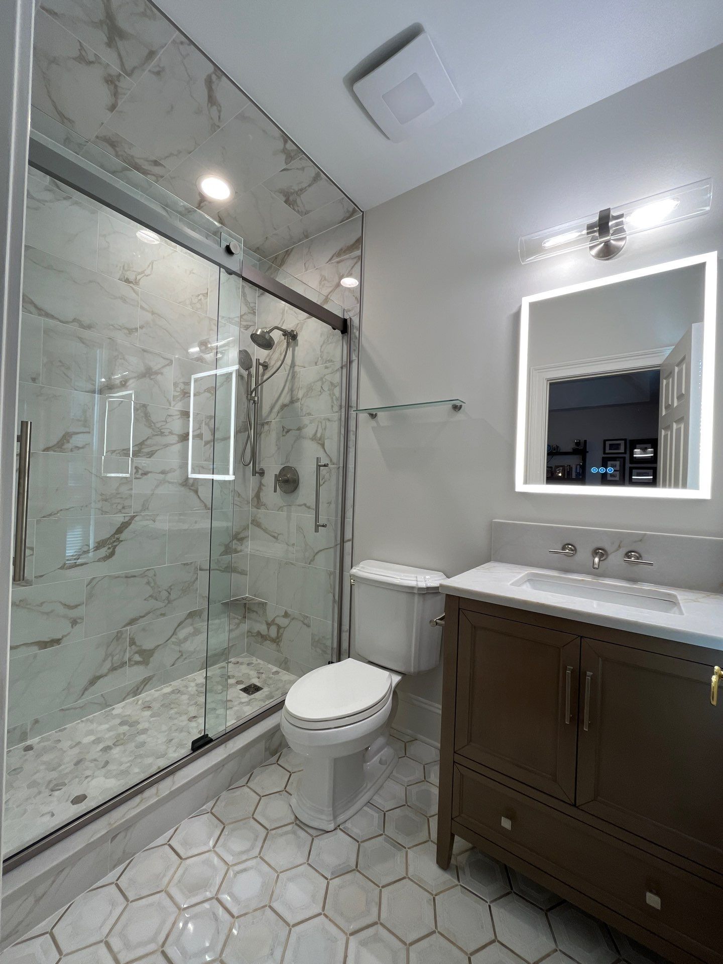 Triple Bath in Hinsdale by Snap Home Solutions