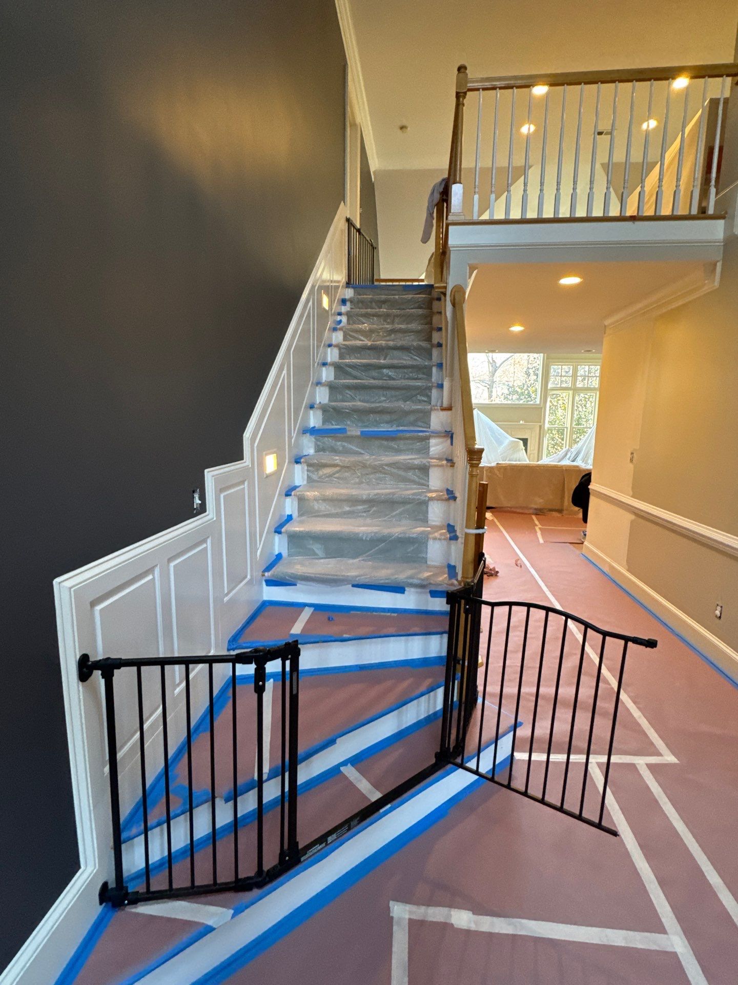Full interior painting by GonzalezPainters & Contractors Inc 