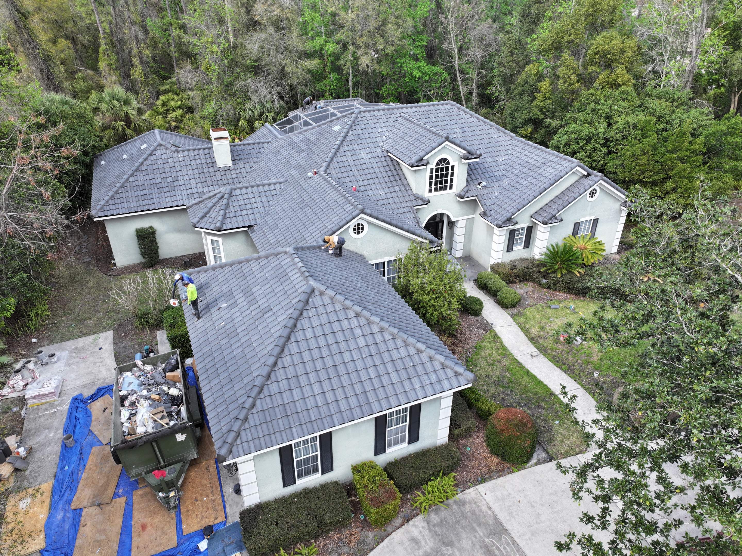 Eagle Barrel Tile - Lake Mary Florida  by David Patrick Roofing